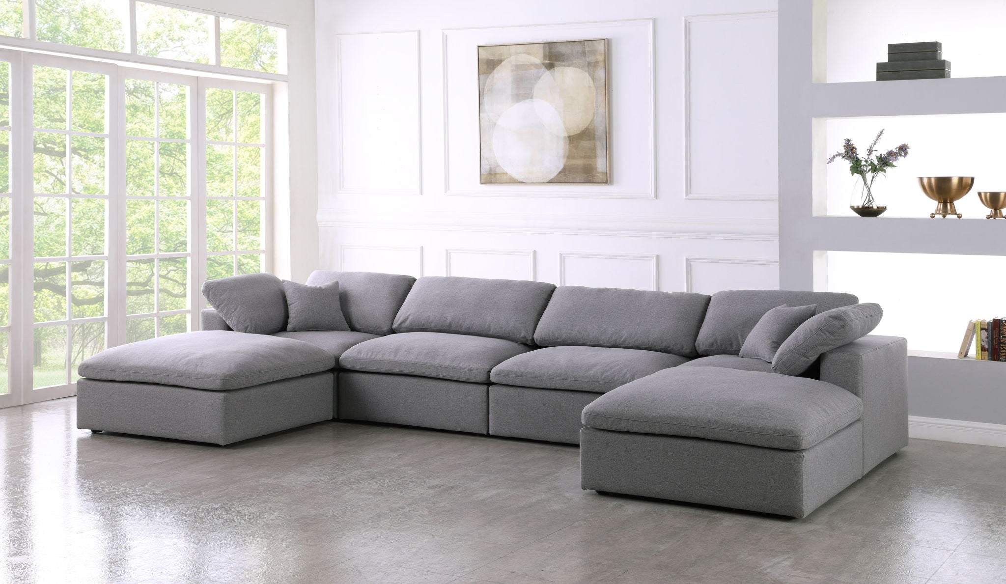 Serene - 6 Piece Modular Sectional - Urban Living Furniture (Los Angeles, CA)