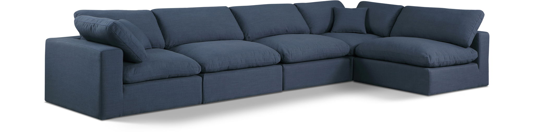 Comfy - 5 Piece Linen Modular Sectional - Urban Living Furniture (Los Angeles, CA)