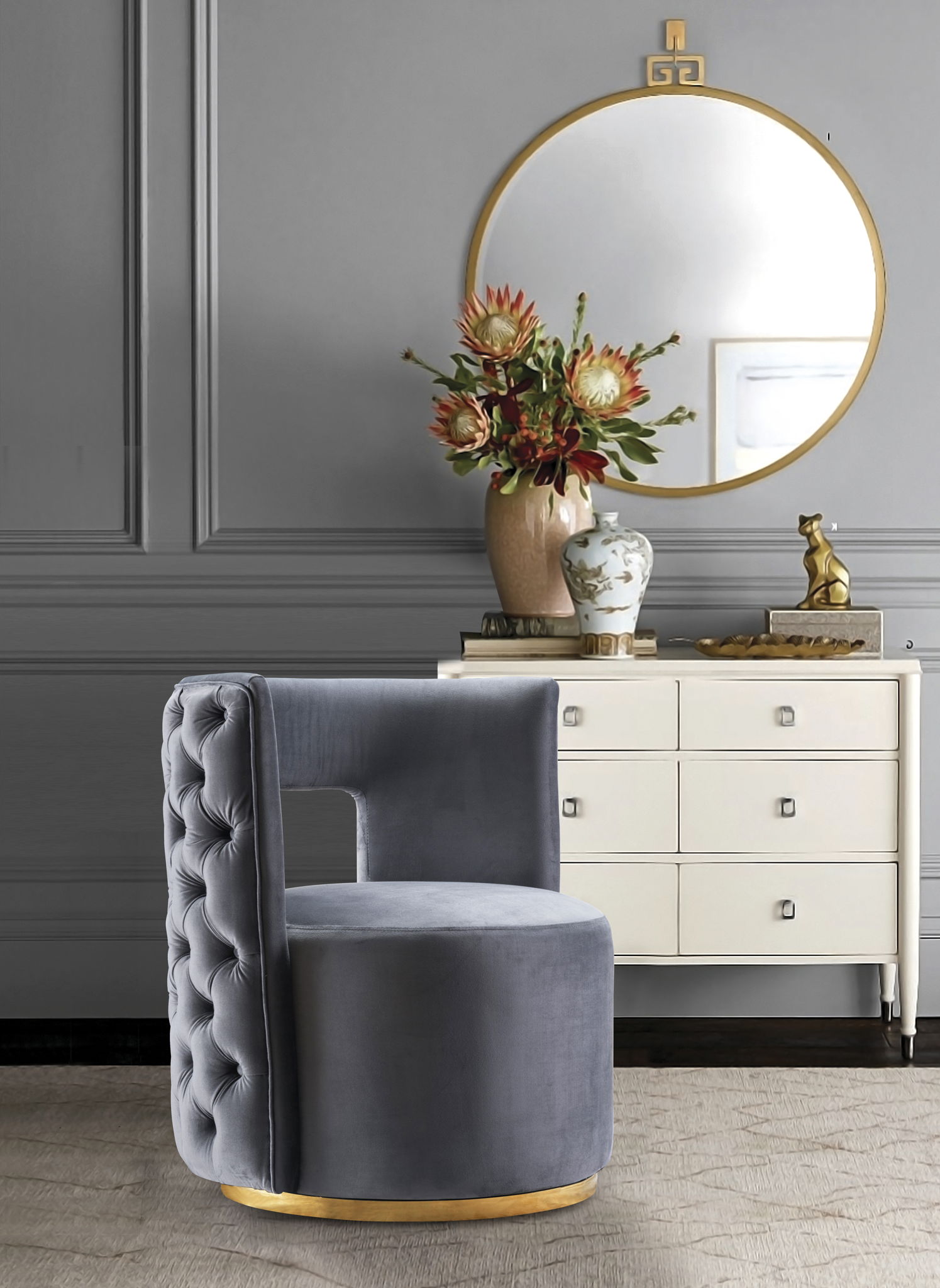 Theo - Accent Chair - Urban Living Furniture (Los Angeles, CA)