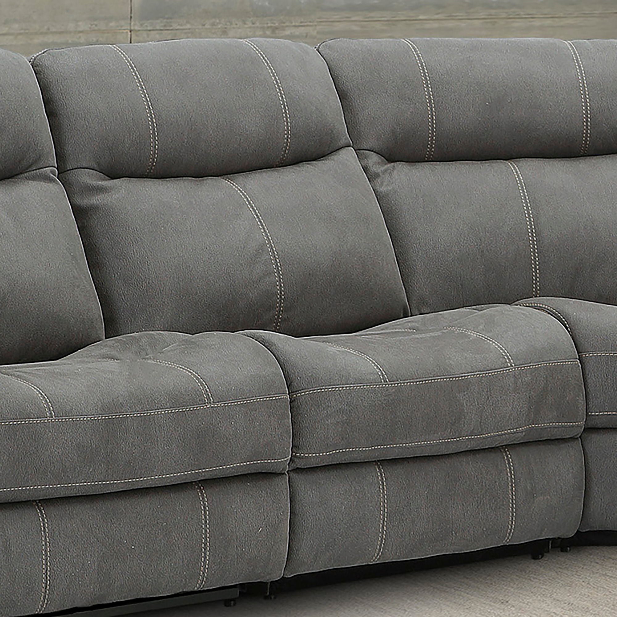 Mason - Manual Armless Recliner - Carbon - Urban Living Furniture (Los Angeles, CA)