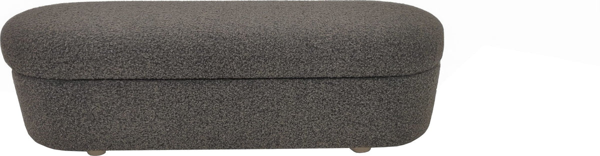 Virgil Kiki - Upholstered Hinged Storage Bench