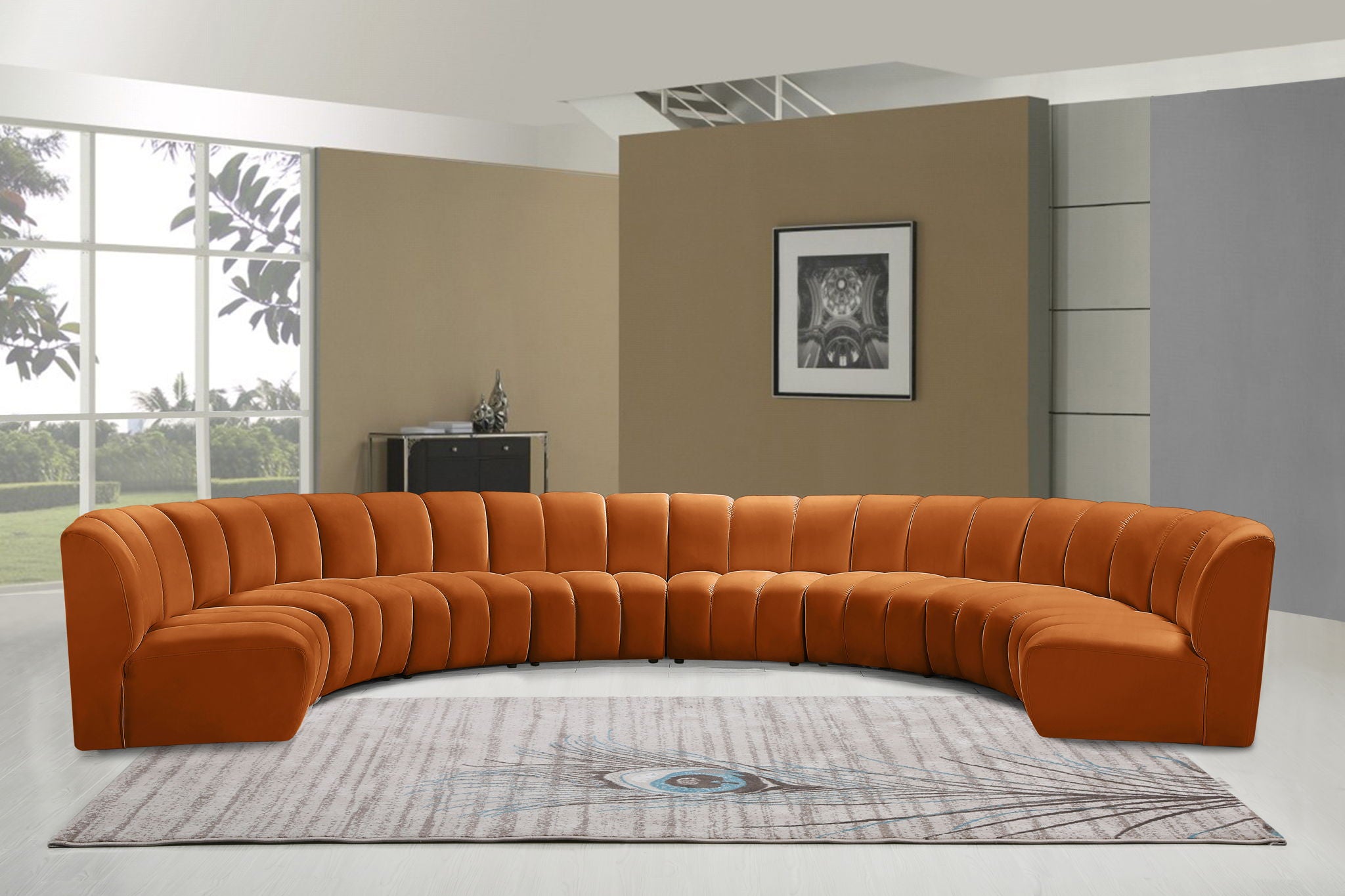 Infinity - 8 Piece Velvet Modular Sectional - Urban Living Furniture (Los Angeles, CA)