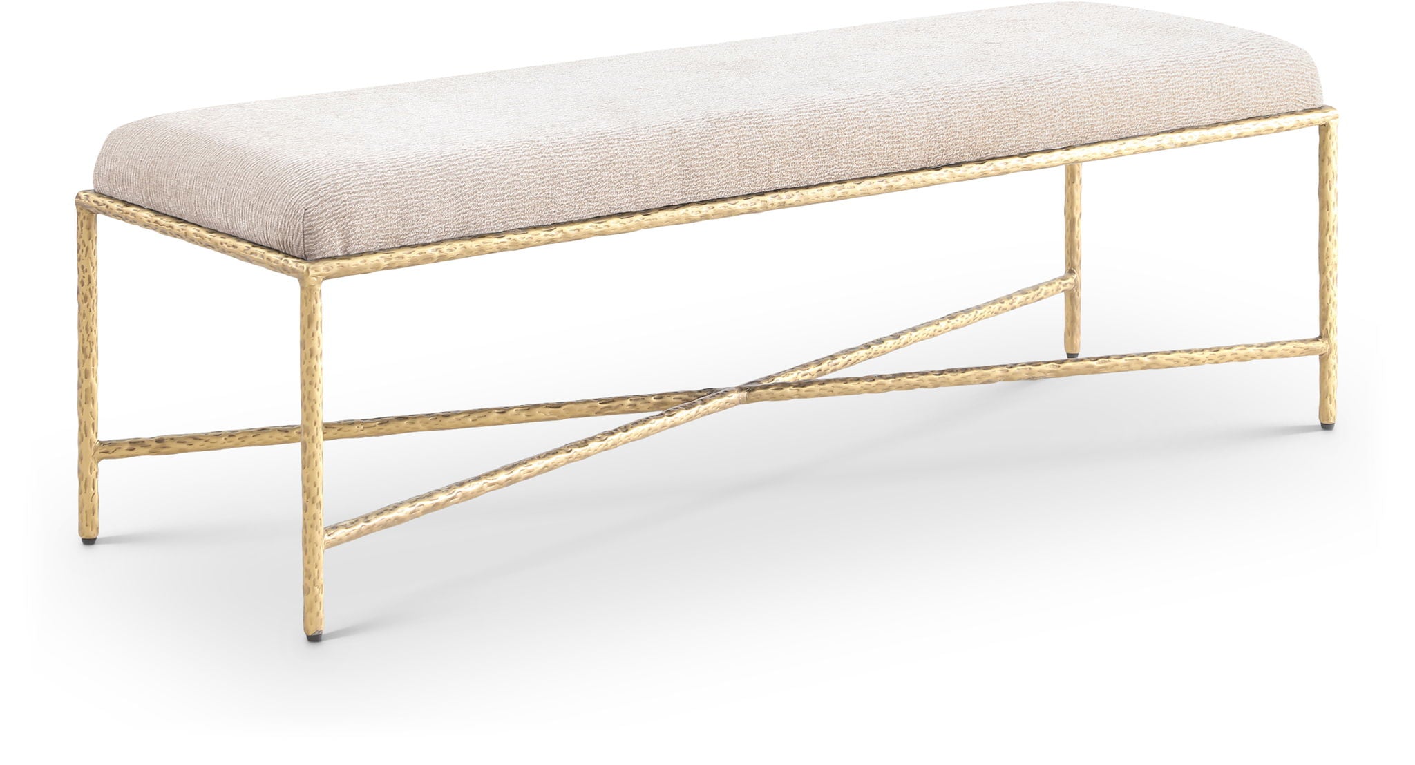 Valley - Bench With Gold Frame - Urban Living Furniture (Los Angeles, CA)