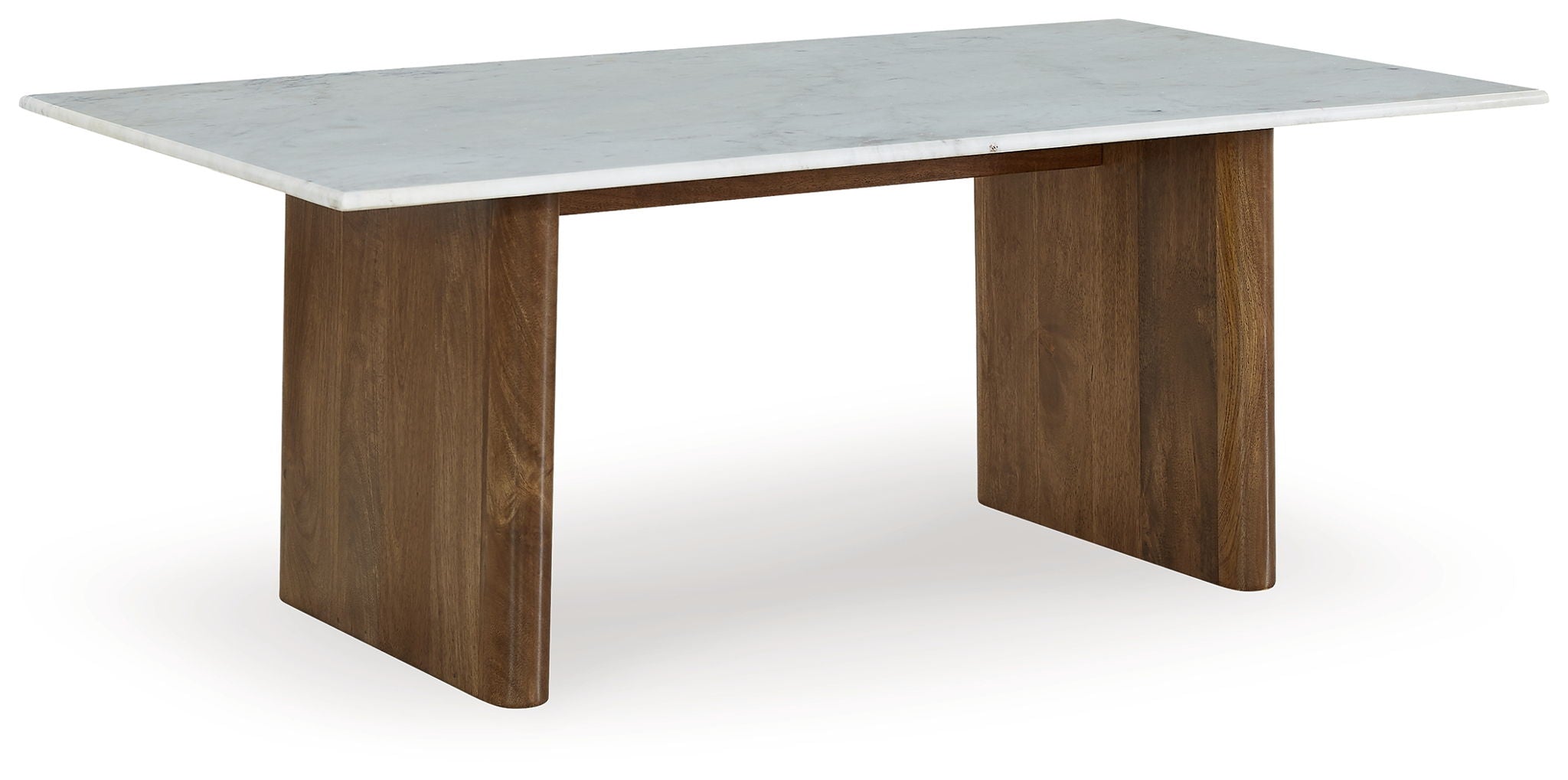 Isanti - Light Brown / White - Rectangular Cocktail Table - Urban Living Furniture (Los Angeles, CA)