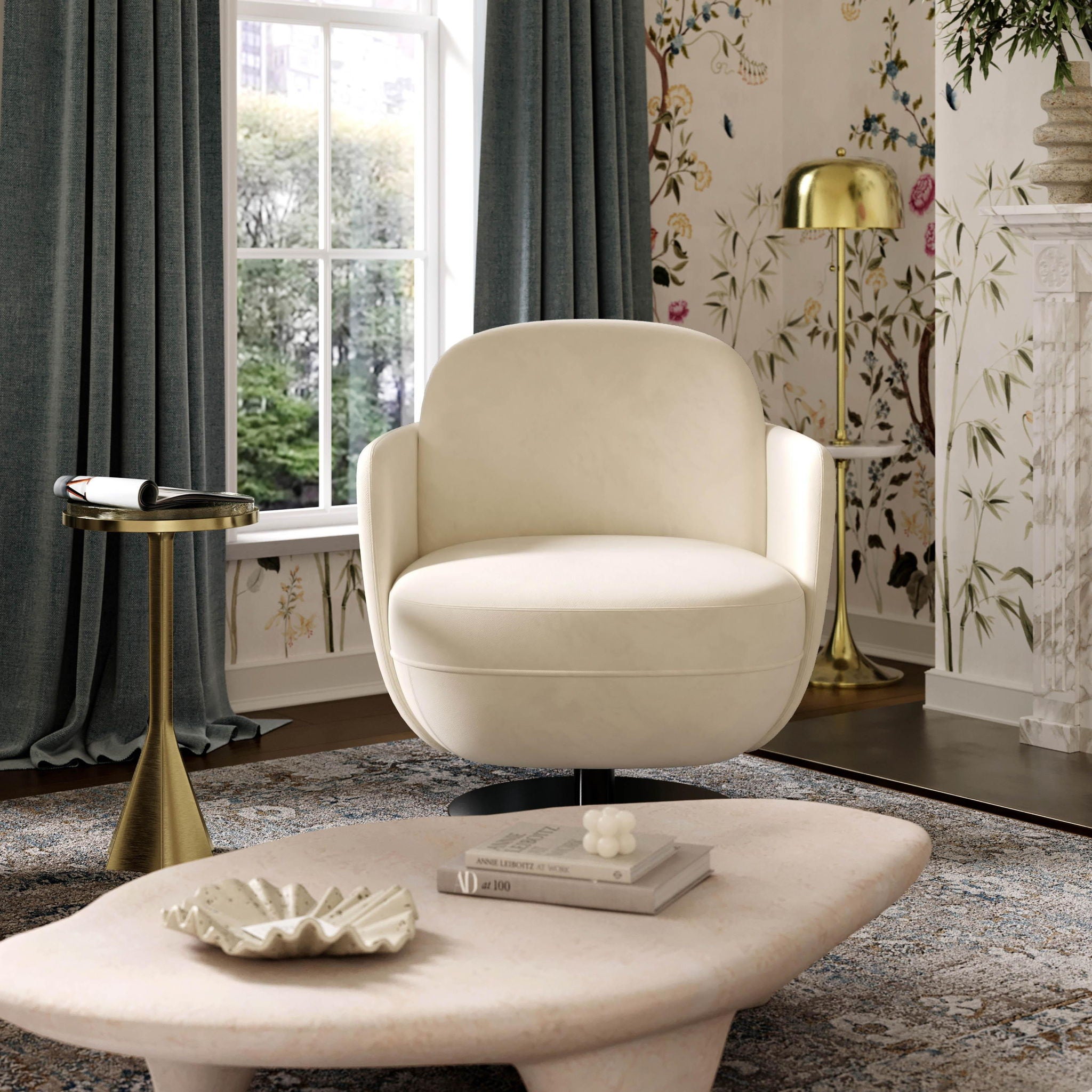 Solange - Swivel Chair - Urban Living Furniture (Los Angeles, CA)