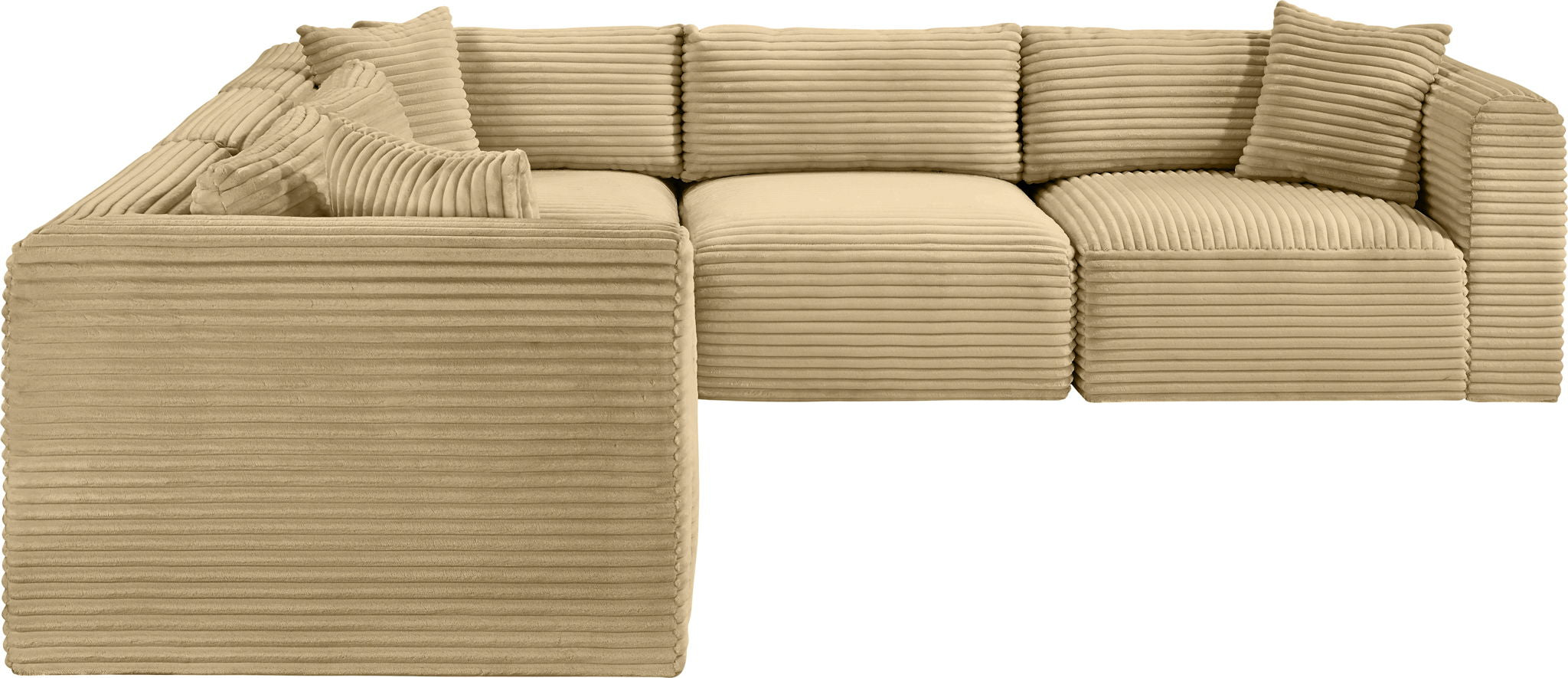Shaggy - 5 Piece Modular Corner Sectional - Urban Living Furniture (Los Angeles, CA)