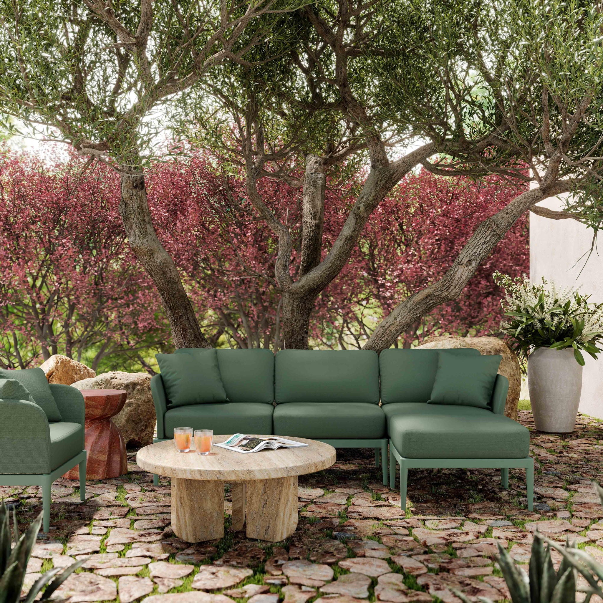 Kapri - Outdoor Ottoman - Urban Living Furniture (Los Angeles, CA)