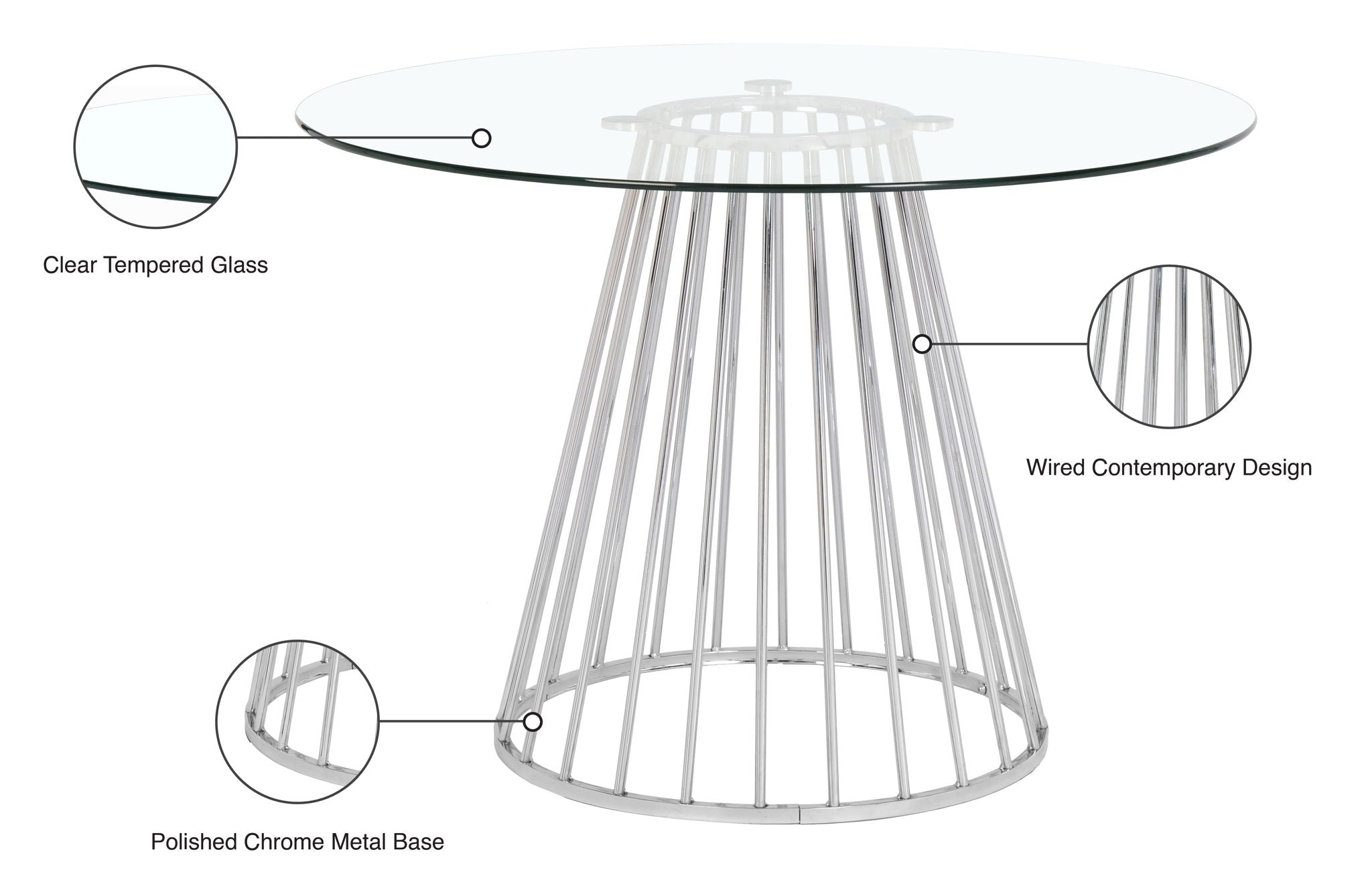 Gio - Dining Table - Urban Living Furniture (Los Angeles, CA)
