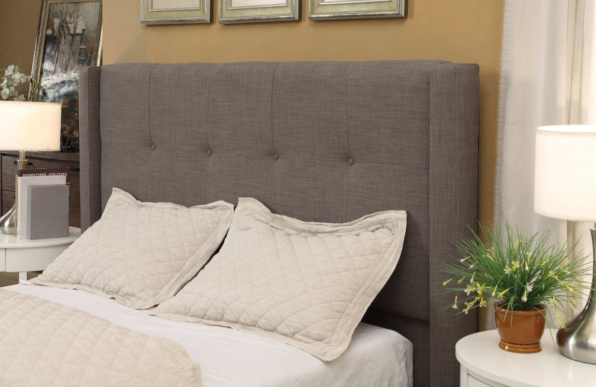 Geneva Madeleine - Wingback Platform Storage Bed