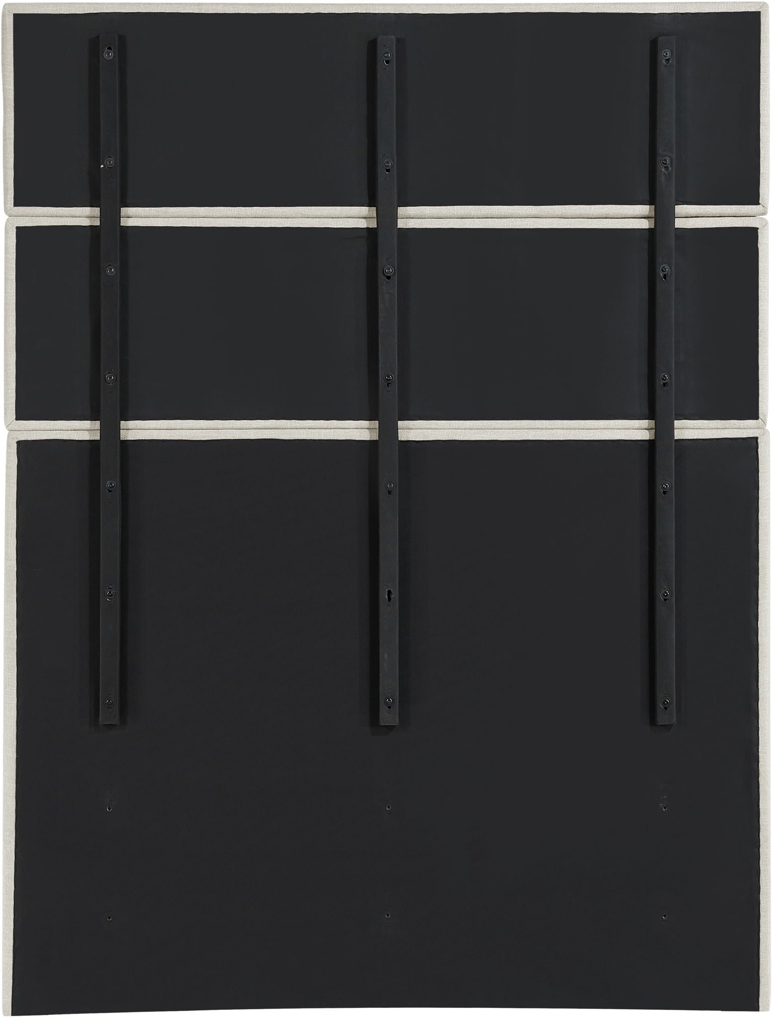 Adam - Linen Fabric Bed With 89" Headboard