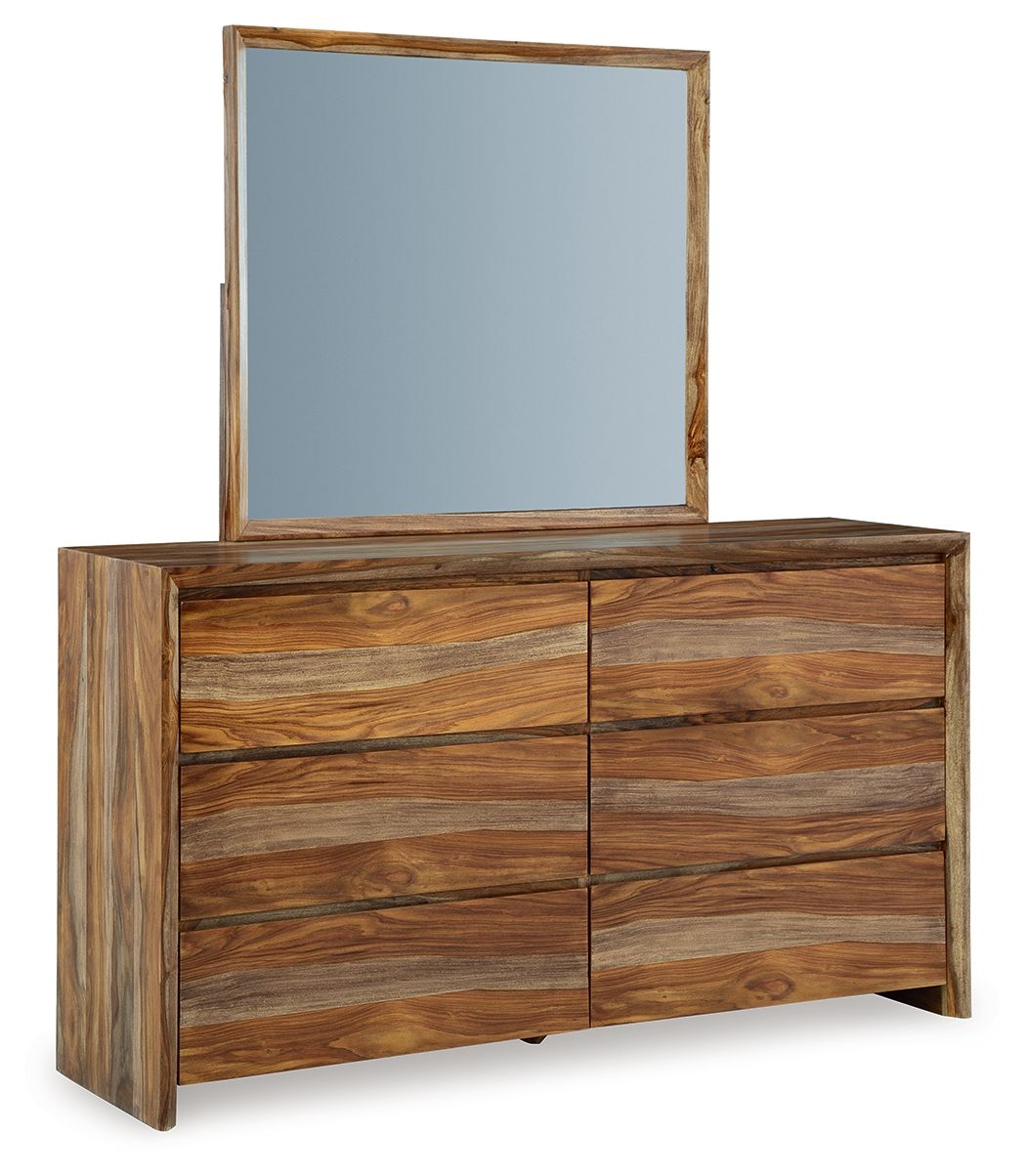 Dressonni - Brown - Dresser And Mirror - Urban Living Furniture (Los Angeles, CA)