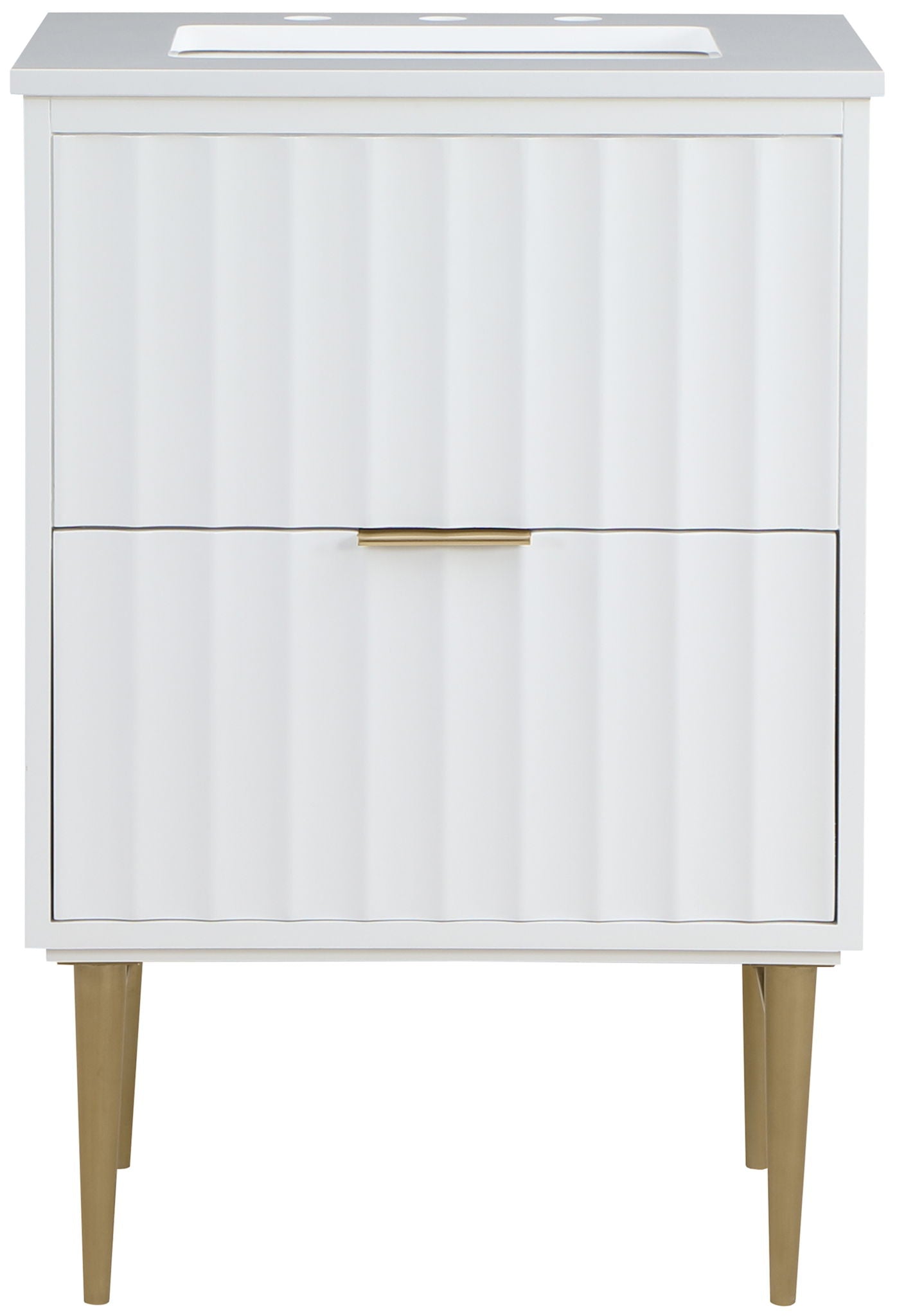 Modernist - Bathroom Vanity With Gold Legs - Urban Living Furniture (Los Angeles, CA)