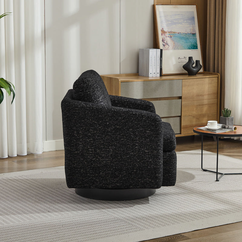 Swivel Accent Chair, 360 Degree For Living Room