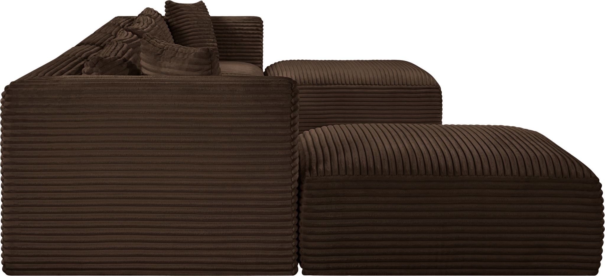 Shaggy - 7 Piece Modular Sectional With 2 Ottomans - Urban Living Furniture (Los Angeles, CA)