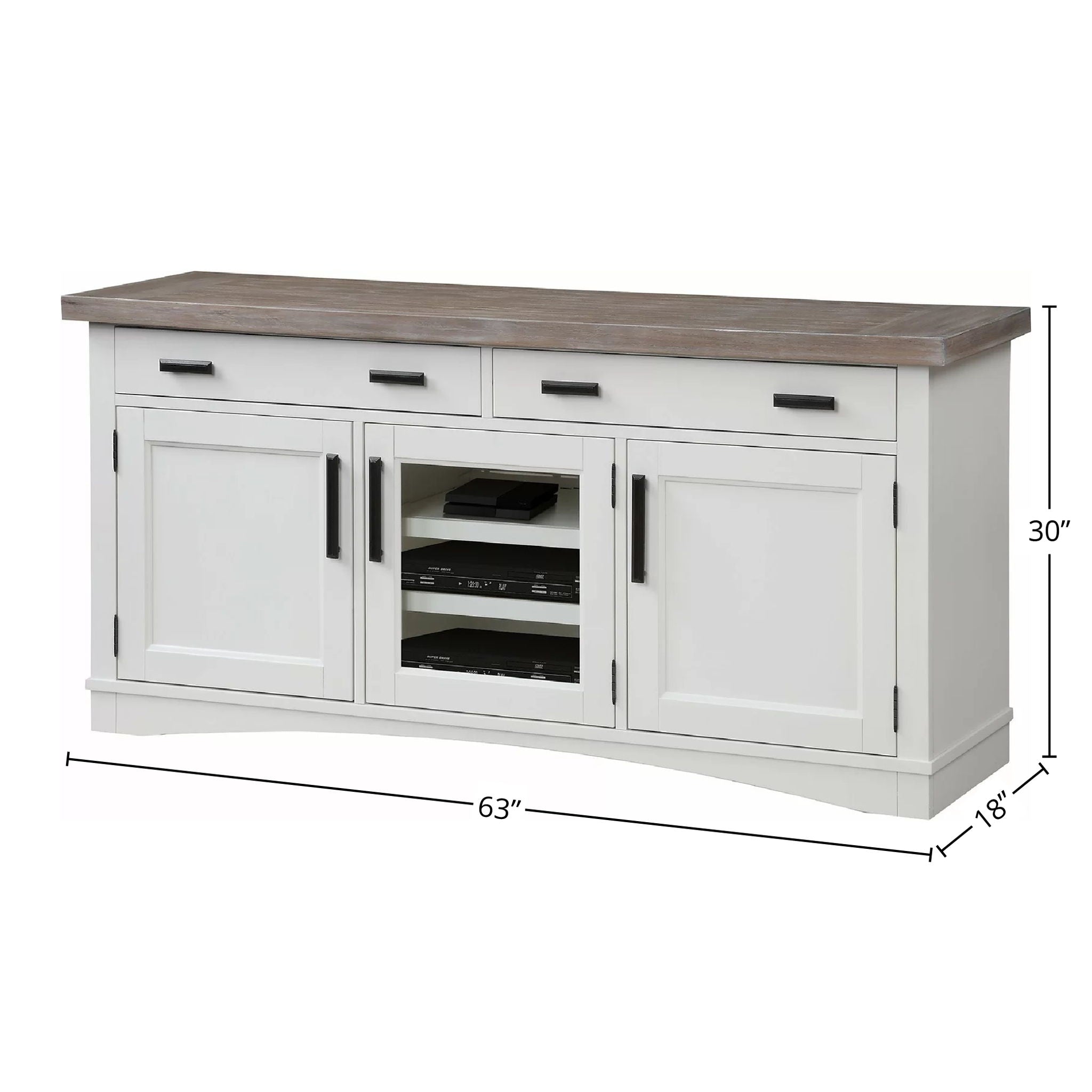 Americana Modern - TV Console (63") - Urban Living Furniture (Los Angeles, CA)