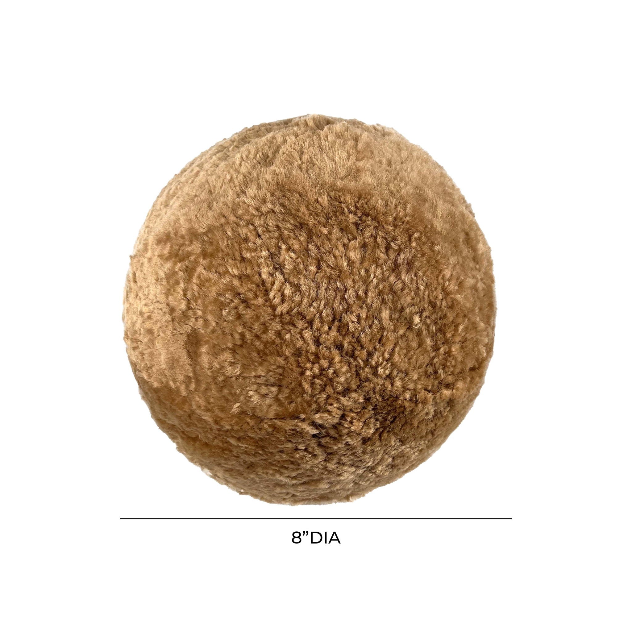 New Zealand - Genuine Sheepskin Ball Pillow - Urban Living Furniture (Los Angeles, CA)
