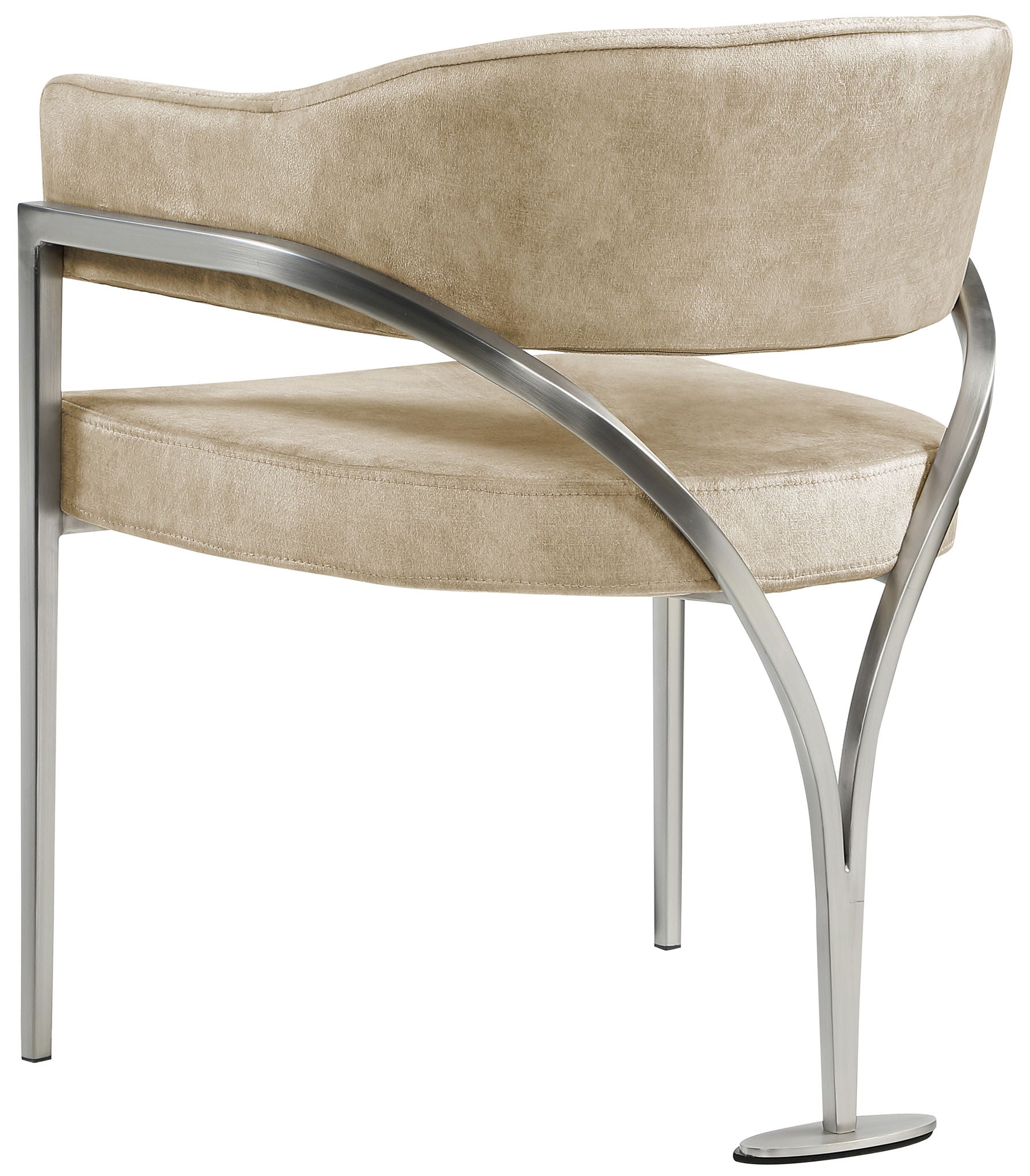Madelyn - Dining Chair (Set of 2) - Brushed Chrome - Urban Living Furniture (Los Angeles, CA)