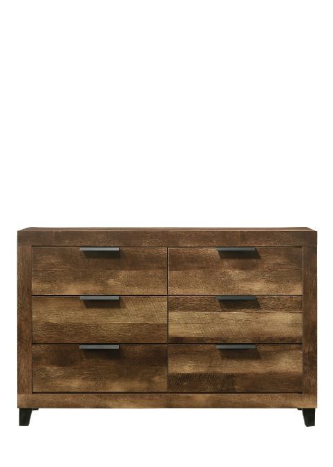 Morales - Dresser - Rustic Oak Finish - Urban Living Furniture (Los Angeles, CA)