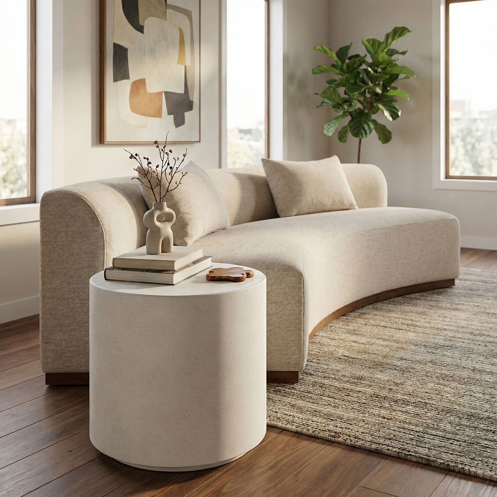 Imperia - Concrete Indoor/Outdoor Table - Urban Living Furniture (Los Angeles, CA)