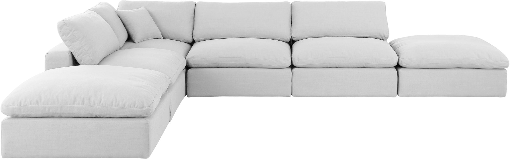 Comfy - 6 Piece Linen Modular Sectional - Urban Living Furniture (Los Angeles, CA)