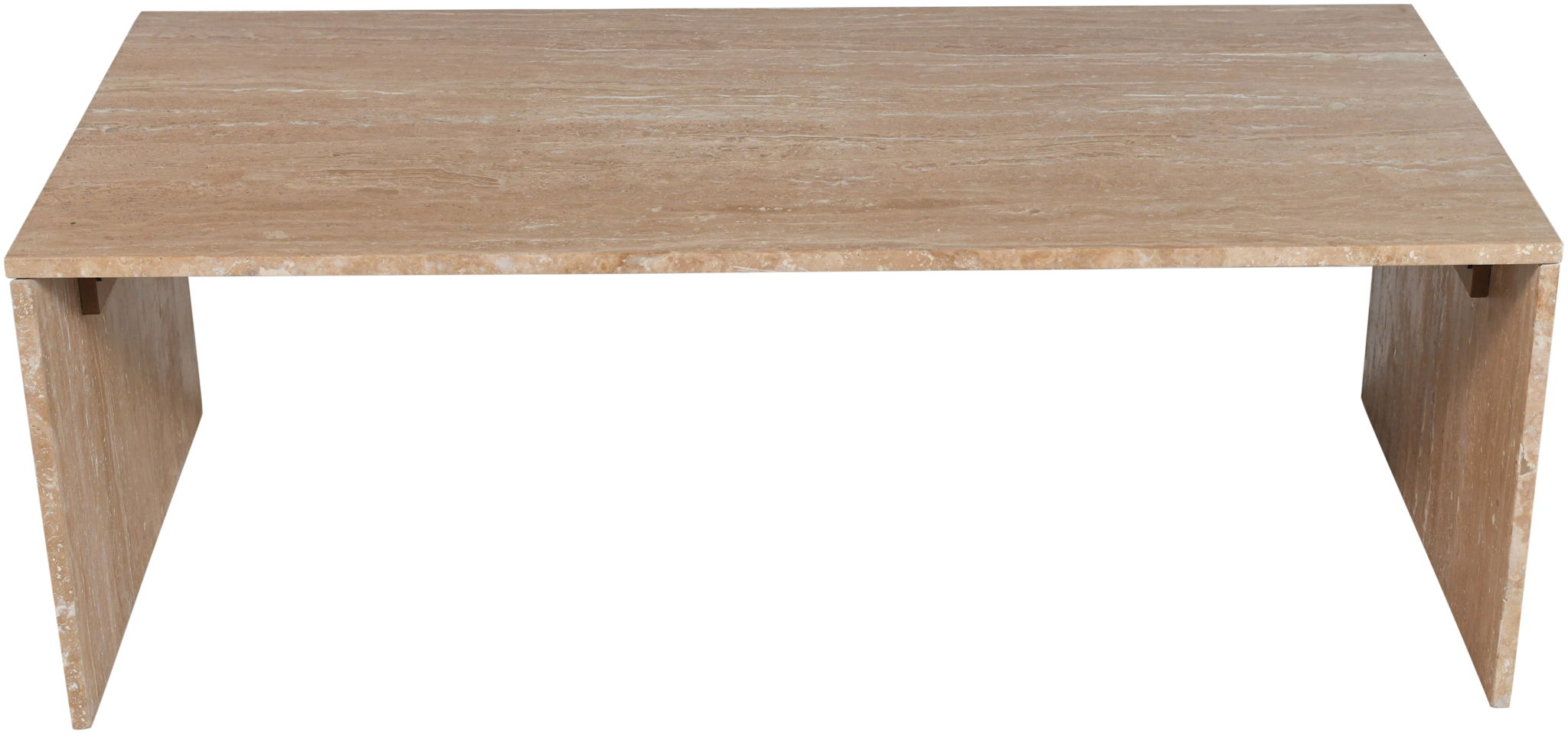 Pienza - Travertine Table - Urban Living Furniture (Los Angeles, CA)