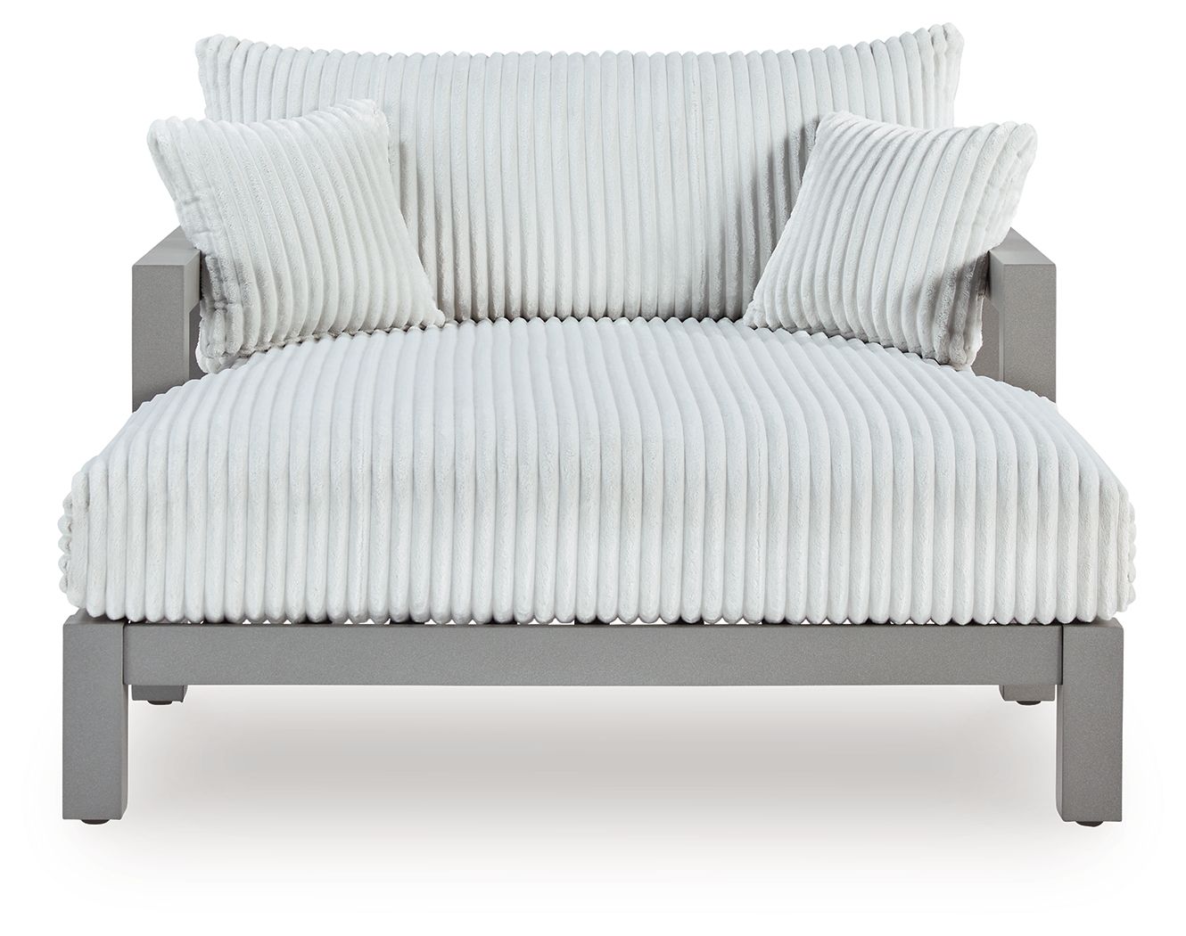Hurley Park - Gray - Chaise Lounge With Cushion - Urban Living Furniture (Los Angeles, CA)