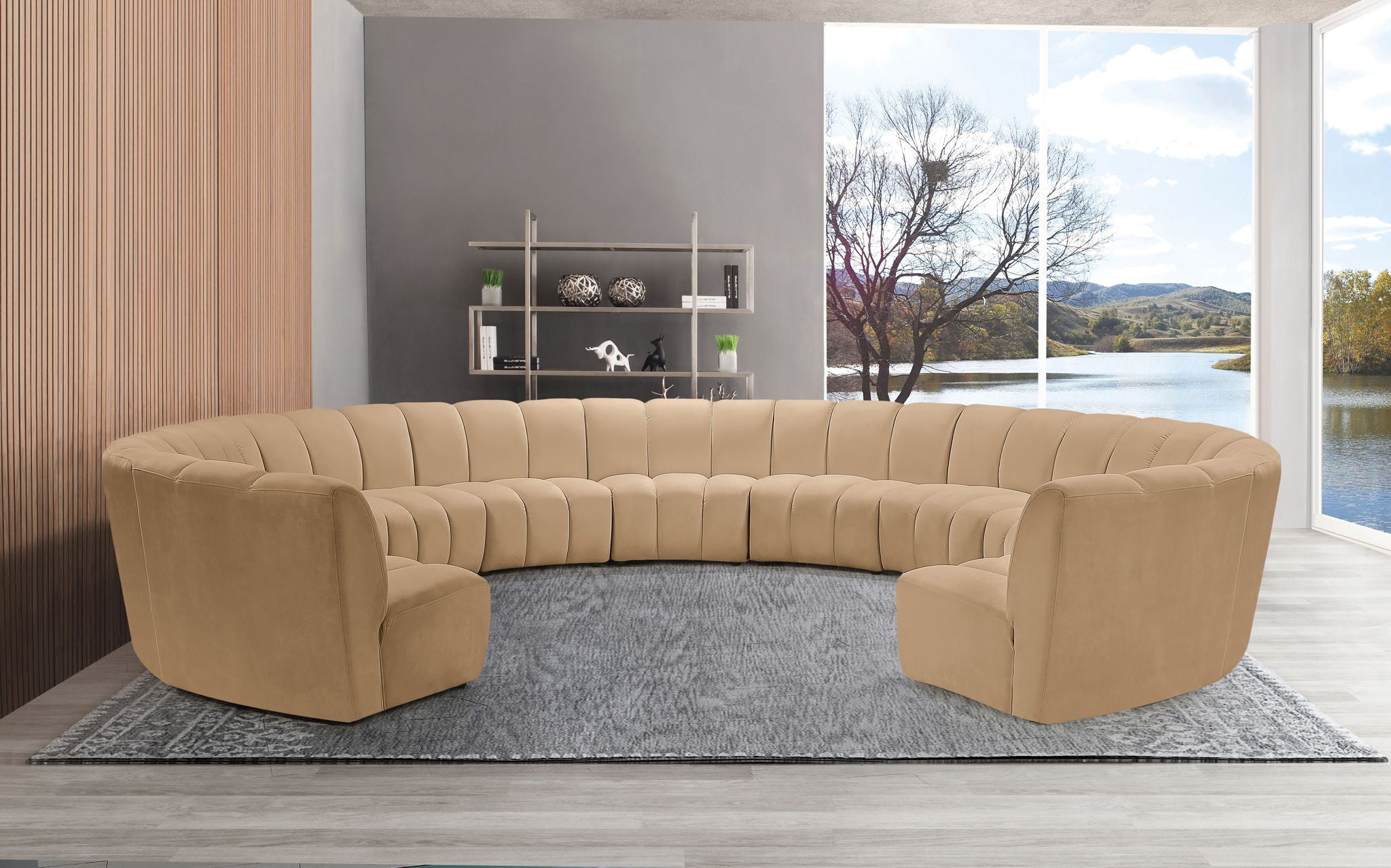 Infinity - 11 Piece Modular Sectional - Camel - Urban Living Furniture (Los Angeles, CA)