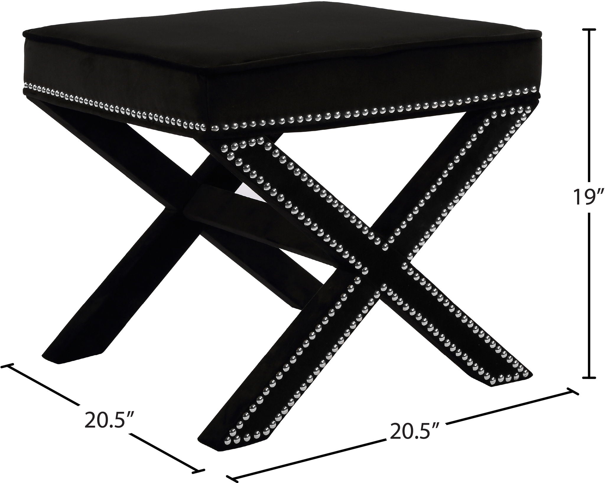 Nixon - Bench Ottoman - Urban Living Furniture (Los Angeles, CA)