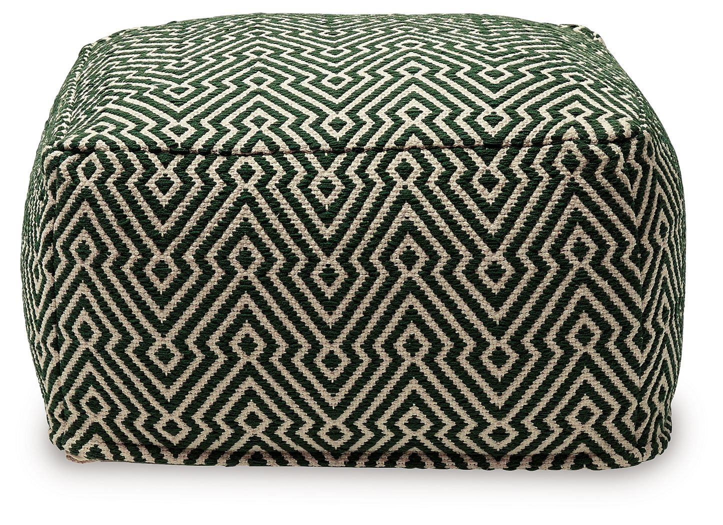 Abacy - Green / Ivory - Pouf - Urban Living Furniture (Los Angeles, CA)