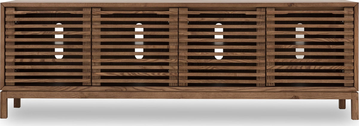 Tanner - Four Door Solid Ash Media Console