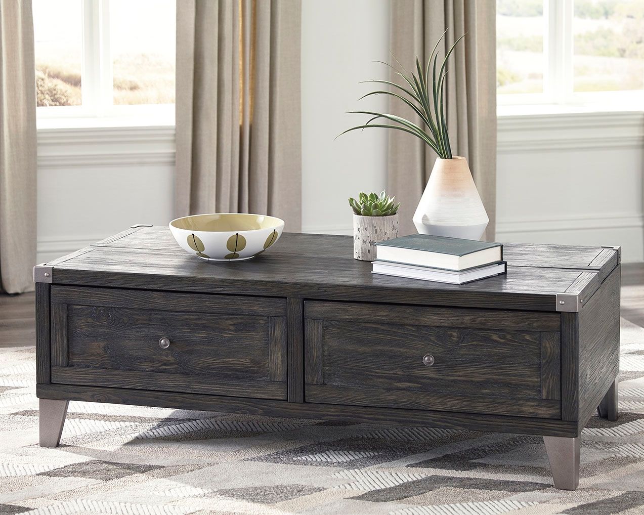 Todoe - Dark Gray - Lift Top Cocktail Table - Urban Living Furniture (Los Angeles, CA)