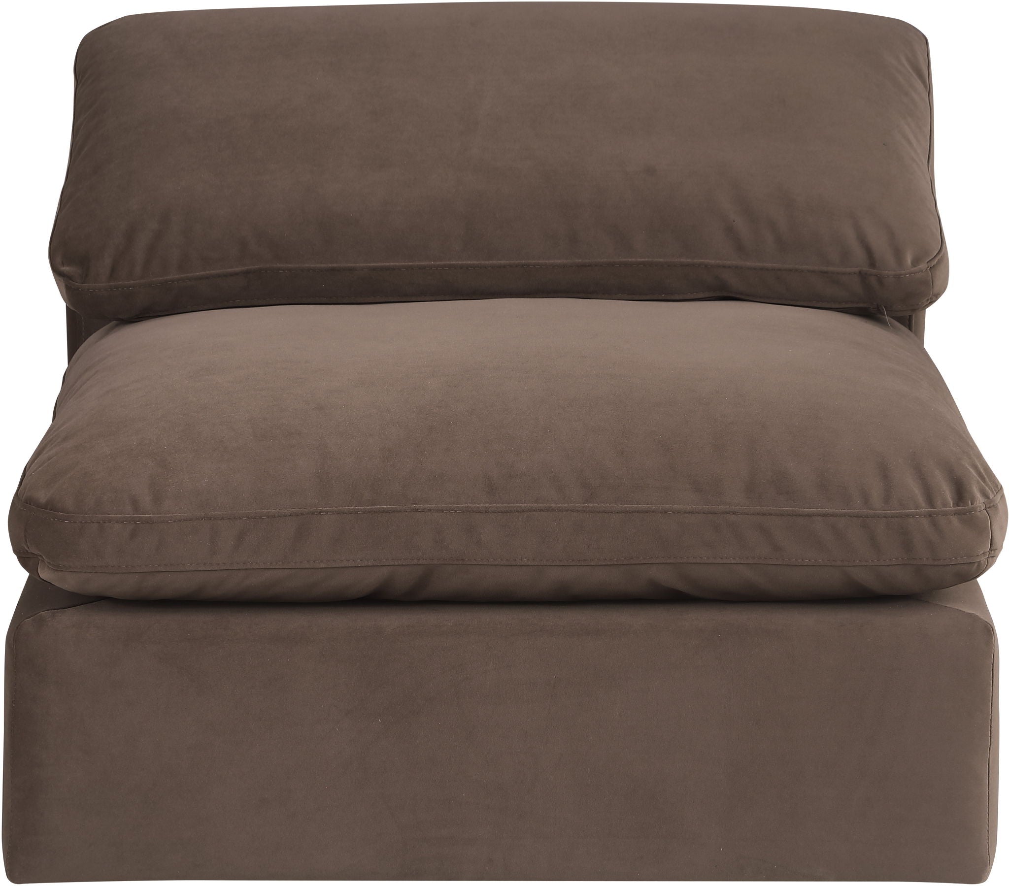 Comfy - Velvet Armless Chair - Urban Living Furniture (Los Angeles, CA)