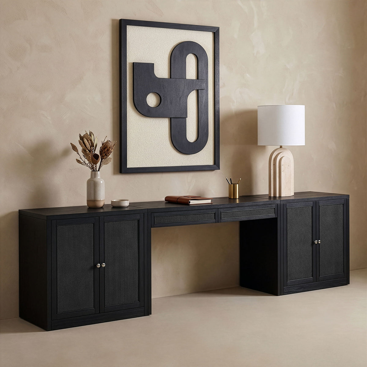 Avro - 3 Piece Desk With Doors