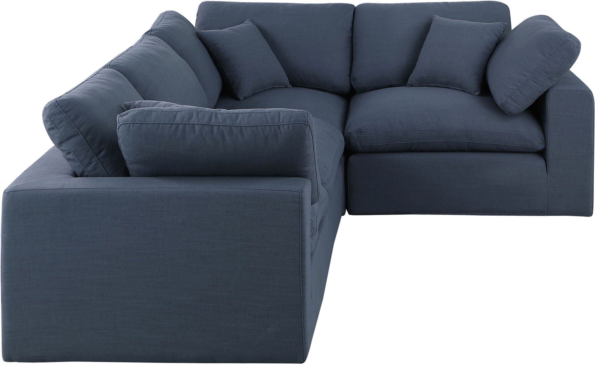Comfy - 4 Piece Linen Fabric Modular Sectional - Urban Living Furniture (Los Angeles, CA)