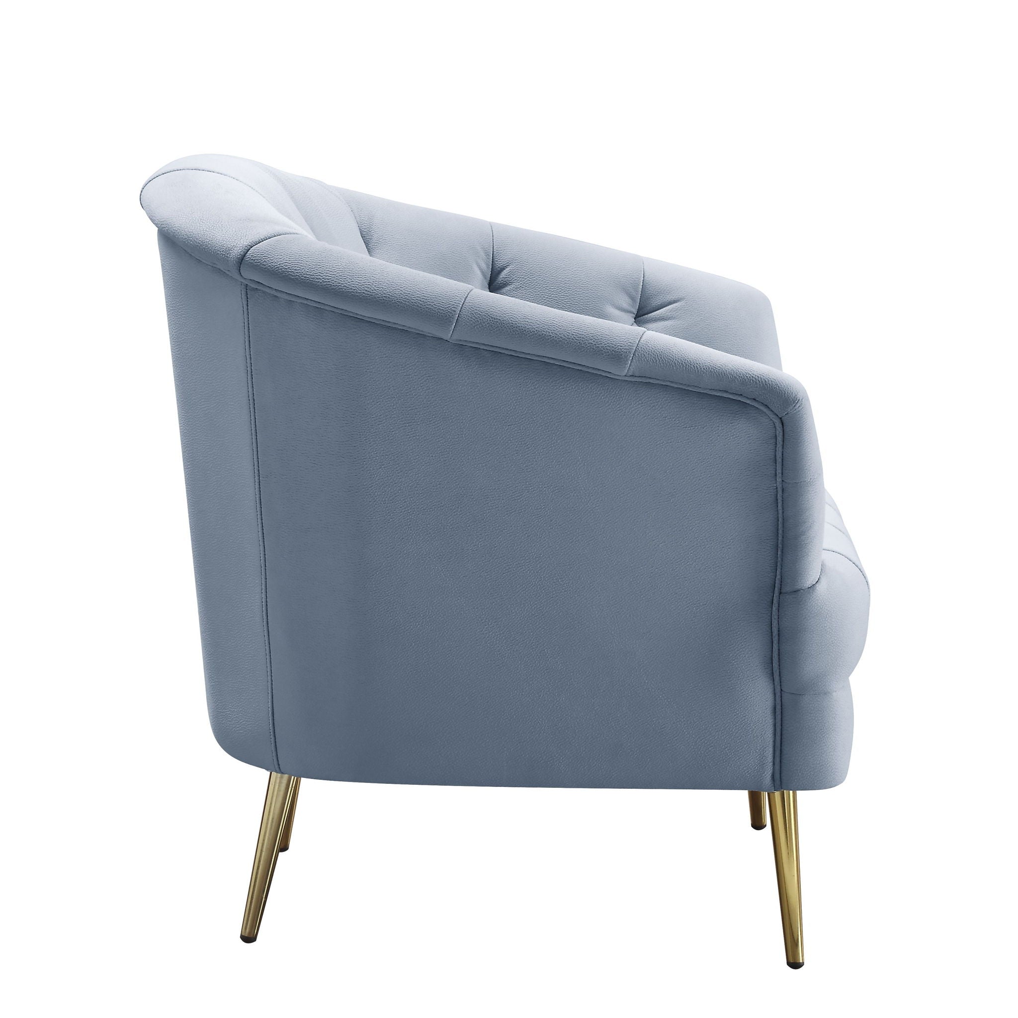 Bayram - Sofa - Light Gray Velvet - Urban Living Furniture (Los Angeles, CA)
