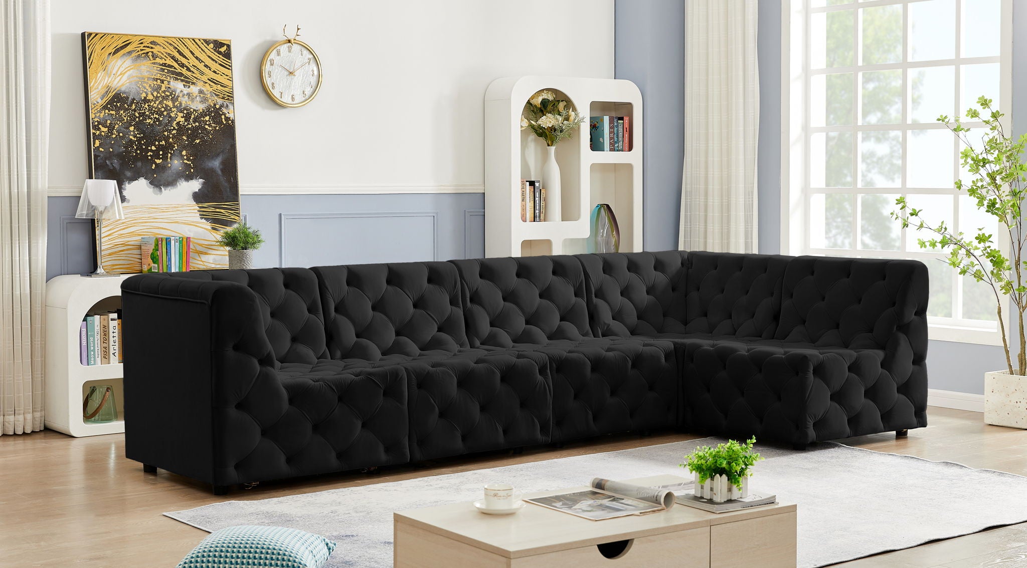 Tuft - 5 Piece Modular Sectional - Urban Living Furniture (Los Angeles, CA)