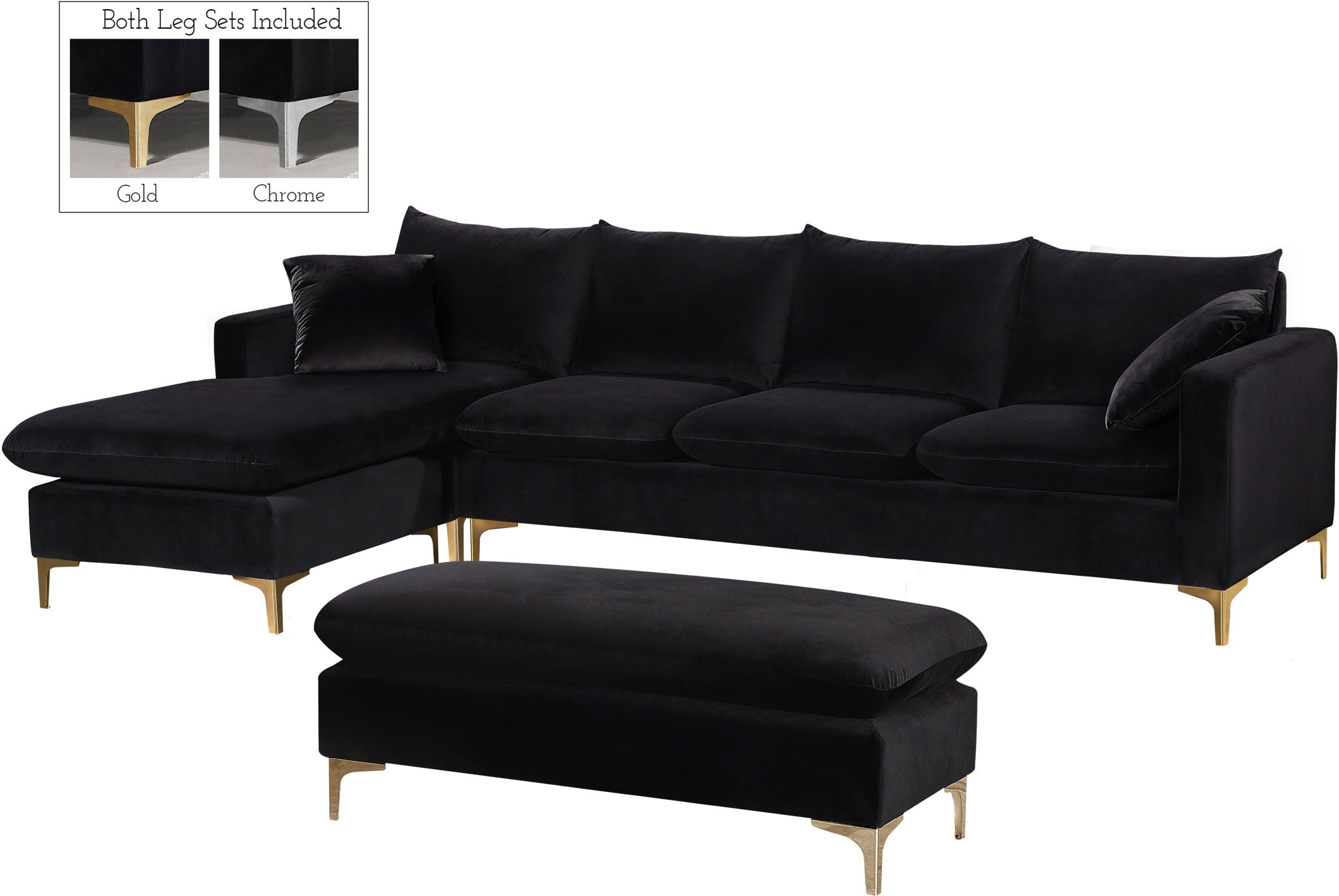 Naomi - Reversible Sectional - Urban Living Furniture (Los Angeles, CA)