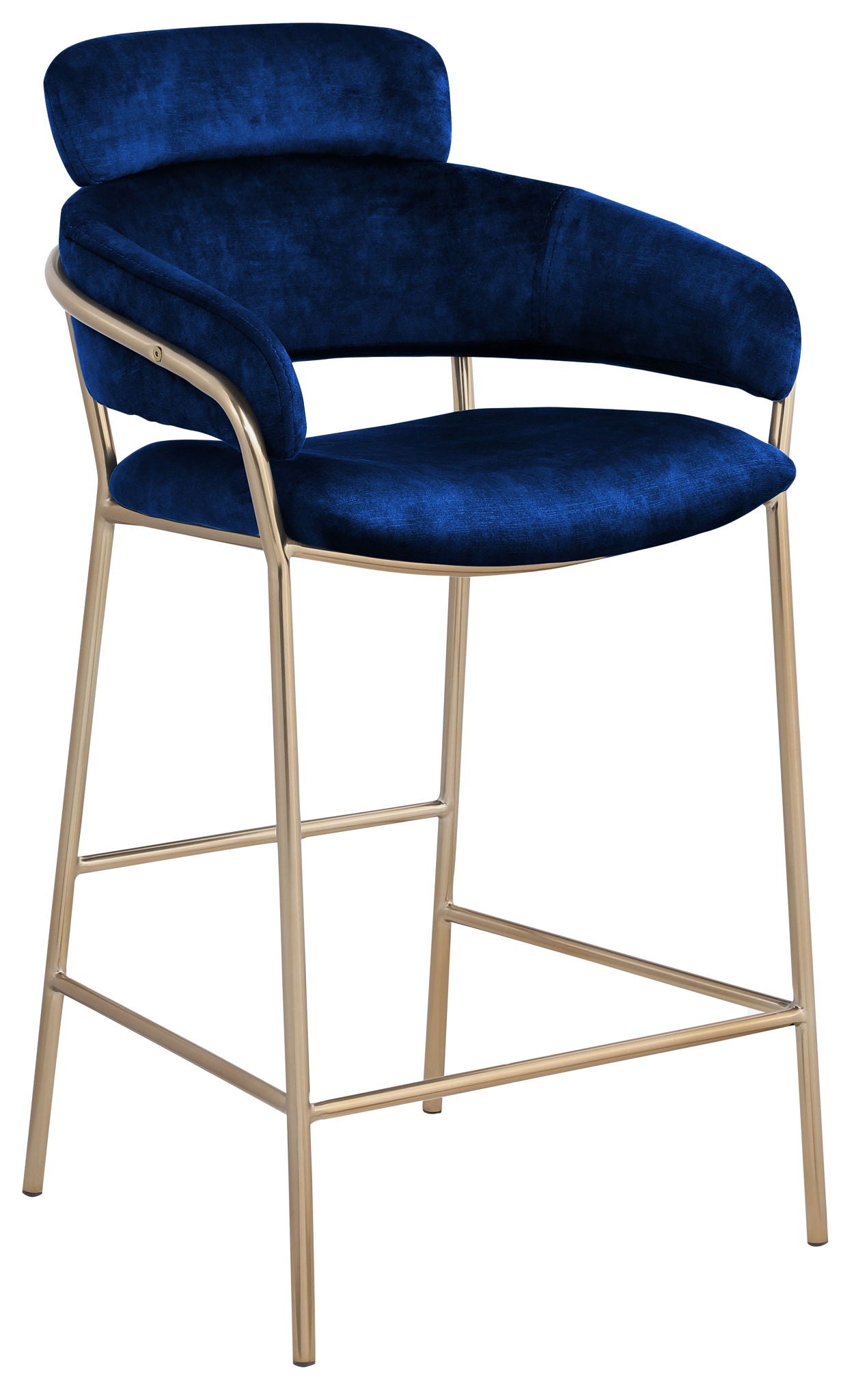 Yara - Counter Stool - Navy - Urban Living Furniture (Los Angeles, CA)