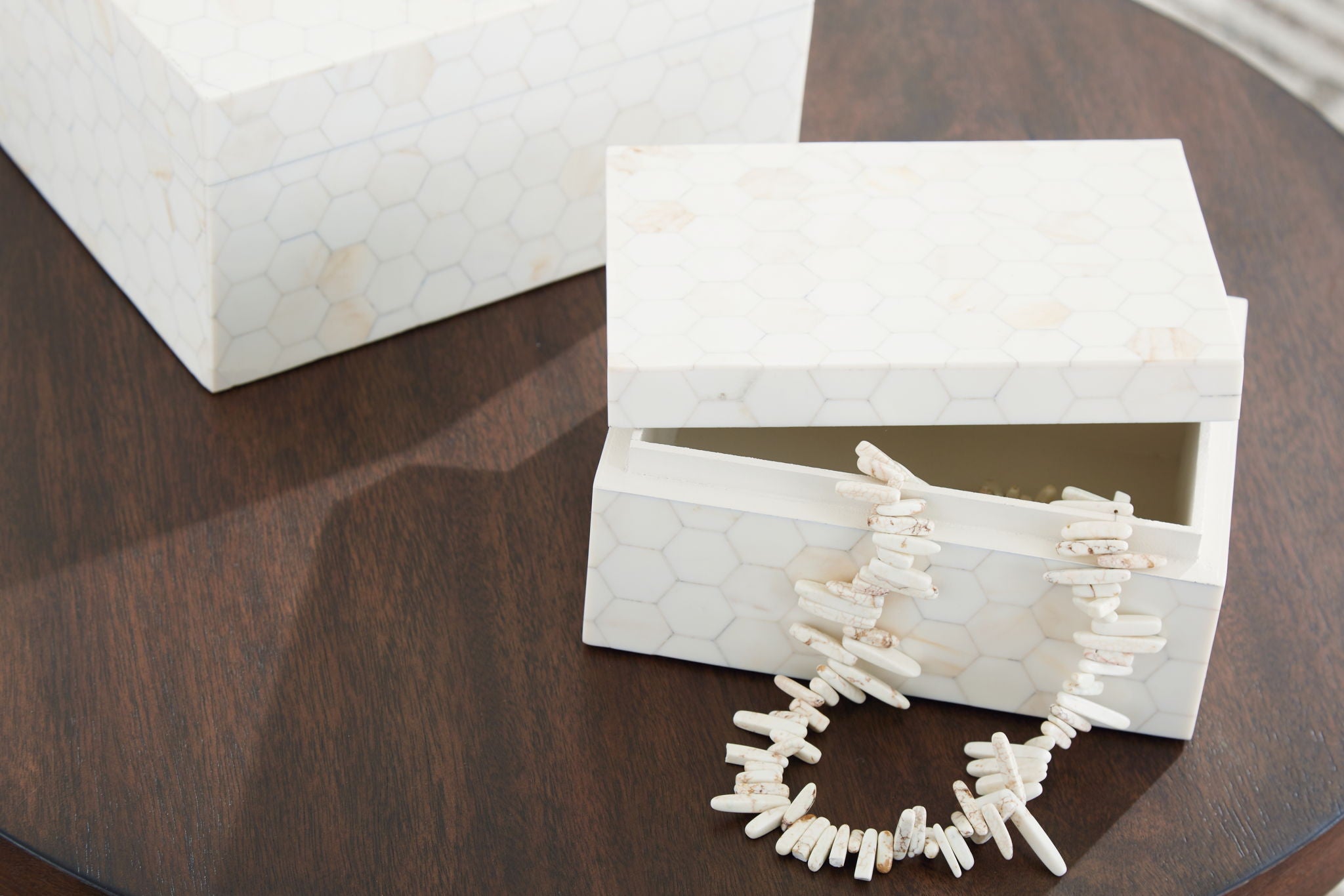 Aldenburg - Cream - Box Set (Set of 2) - Urban Living Furniture (Los Angeles, CA)