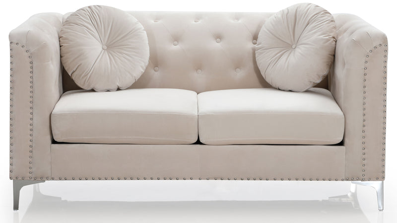 Stylish Sloped Arm Loveseat - Urban Living Furniture (Los Angeles, CA)