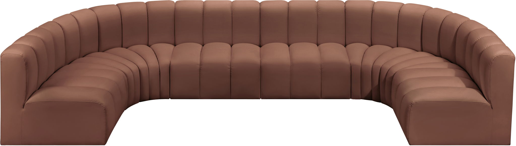 Arc - Faux Leather Modular U-Shaped Sectional - Urban Living Furniture (Los Angeles, CA)