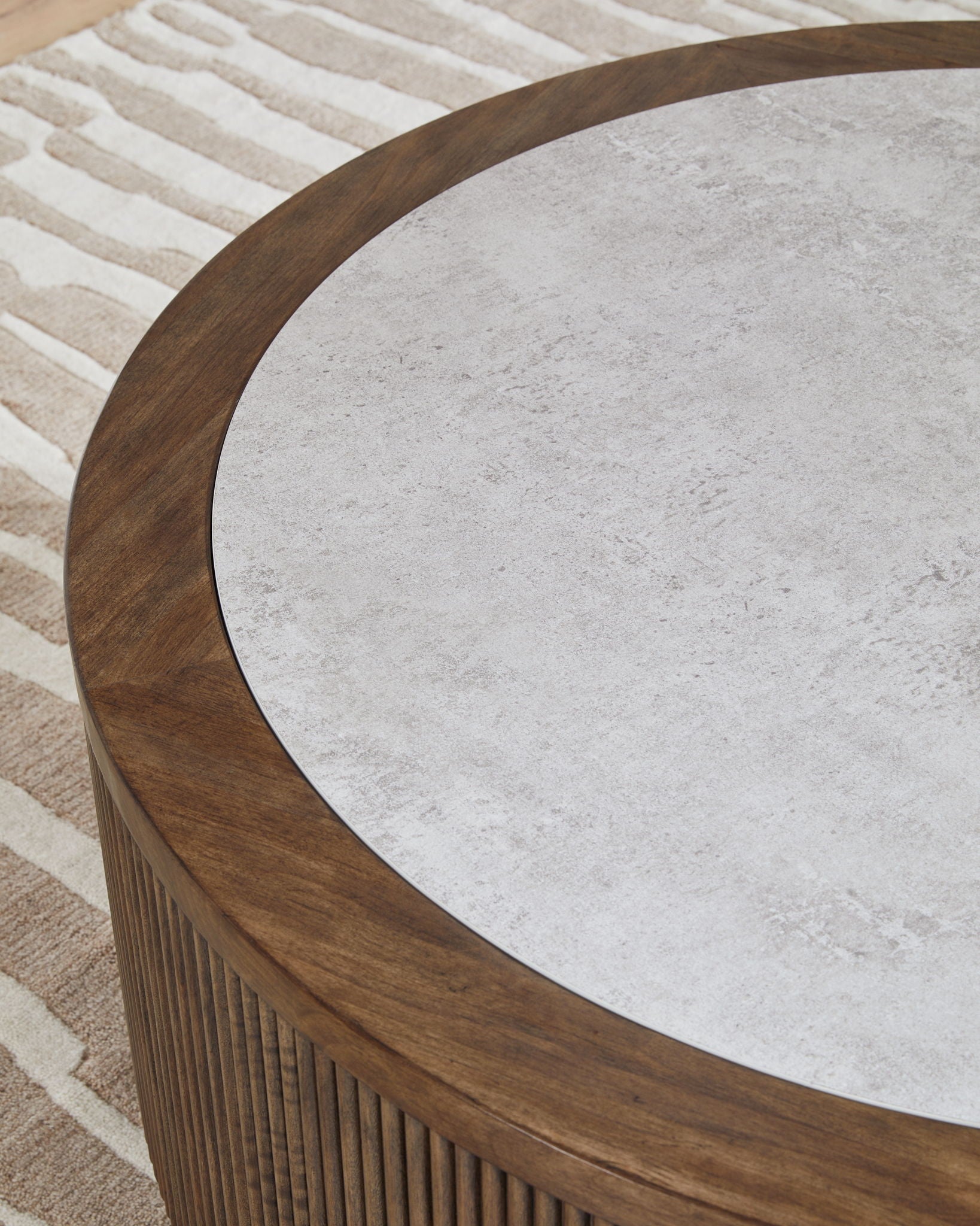 Hadonna - Round Table - Urban Living Furniture (Los Angeles, CA)