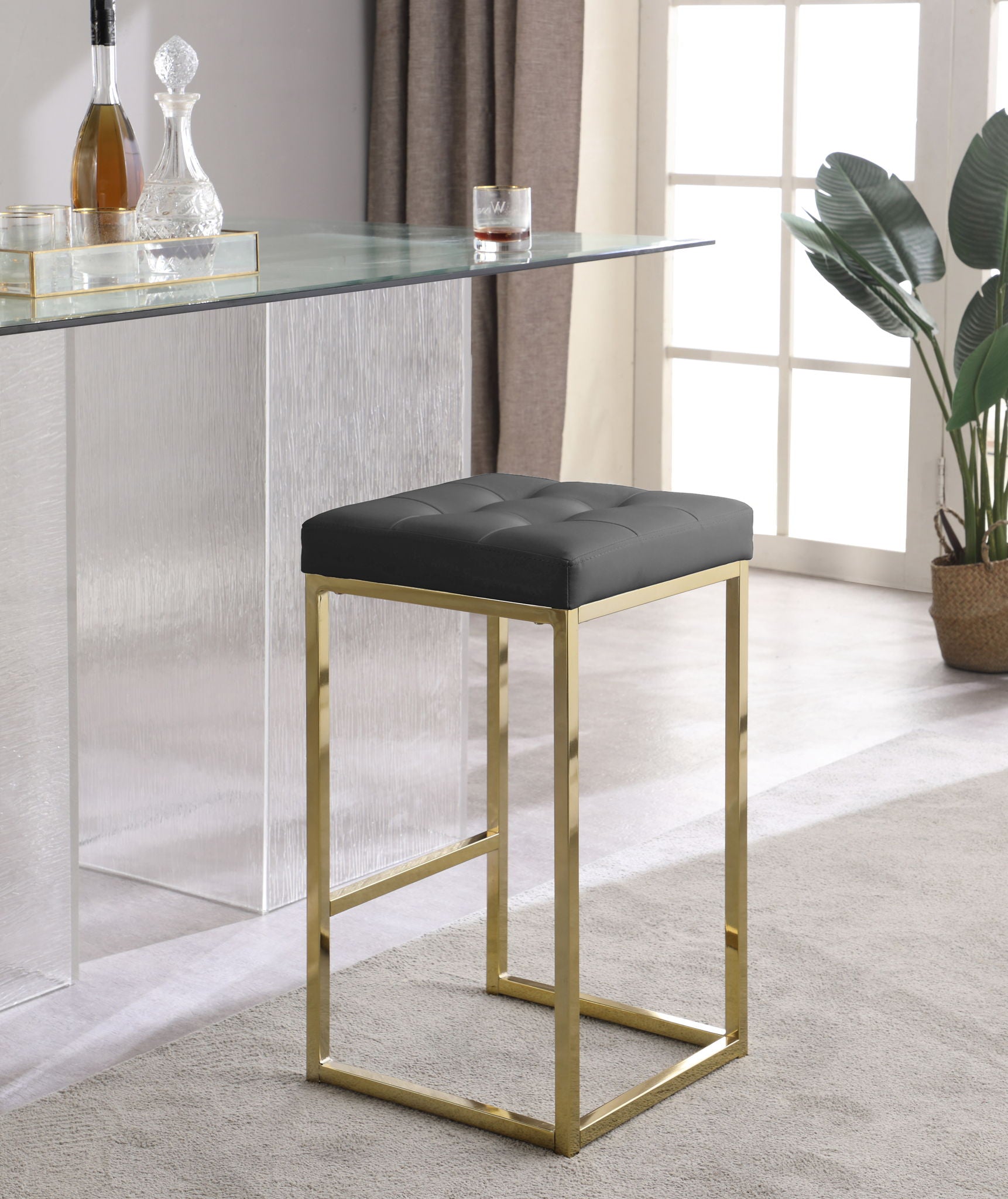 Nicola - Steel Stool (Set of 2) - Urban Living Furniture (Los Angeles, CA)