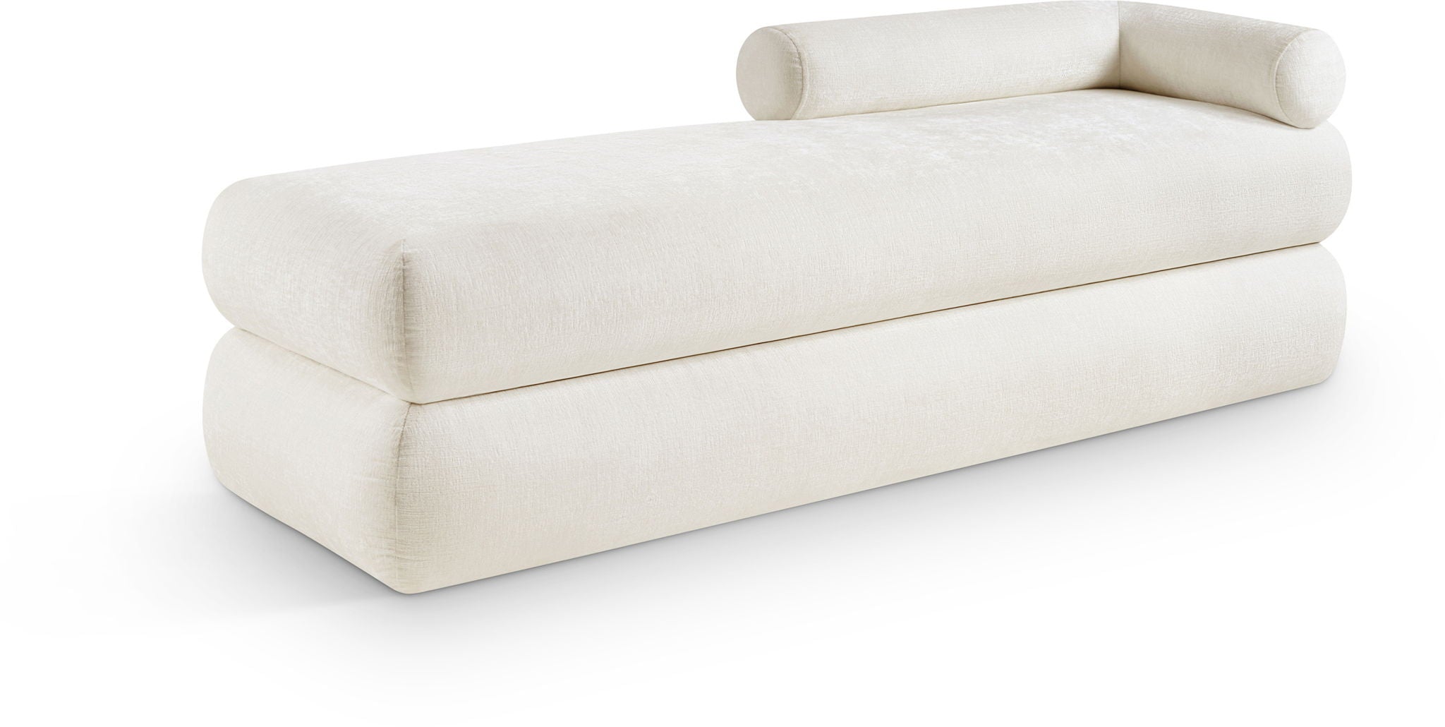 Kennedy - Chenille Bench - Urban Living Furniture (Los Angeles, CA)