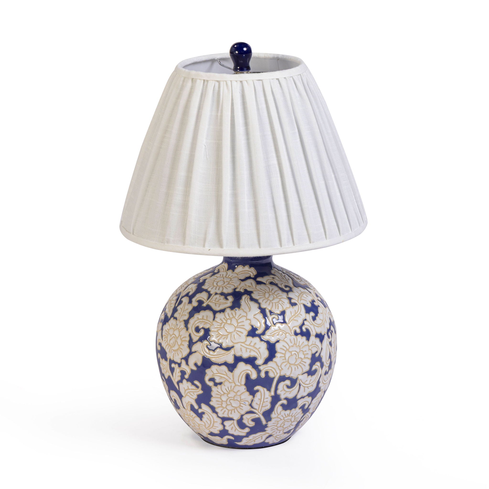 Diana - Table Lamp - Blue & White - Urban Living Furniture (Los Angeles, CA)