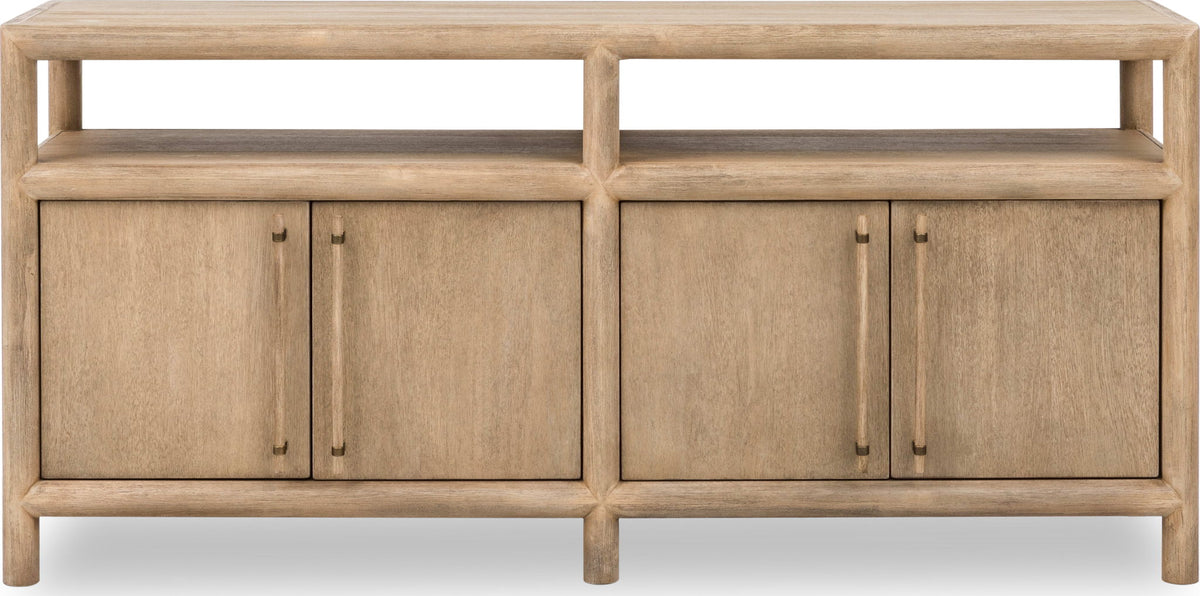 Dorsey - 64" Entertainment Console - Granola