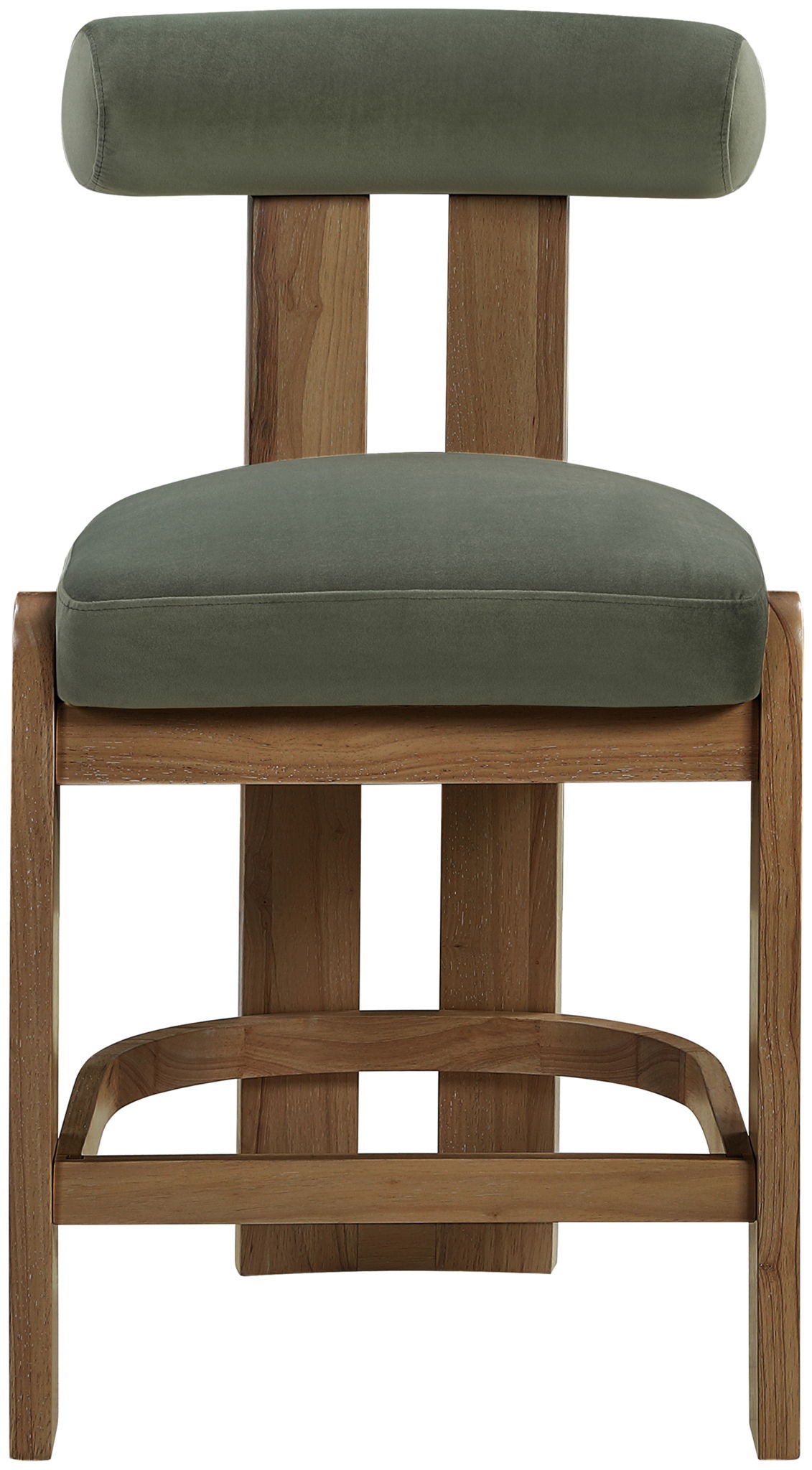 Arienzo - Velvet Upholstered Counter Stool (Set of 2)