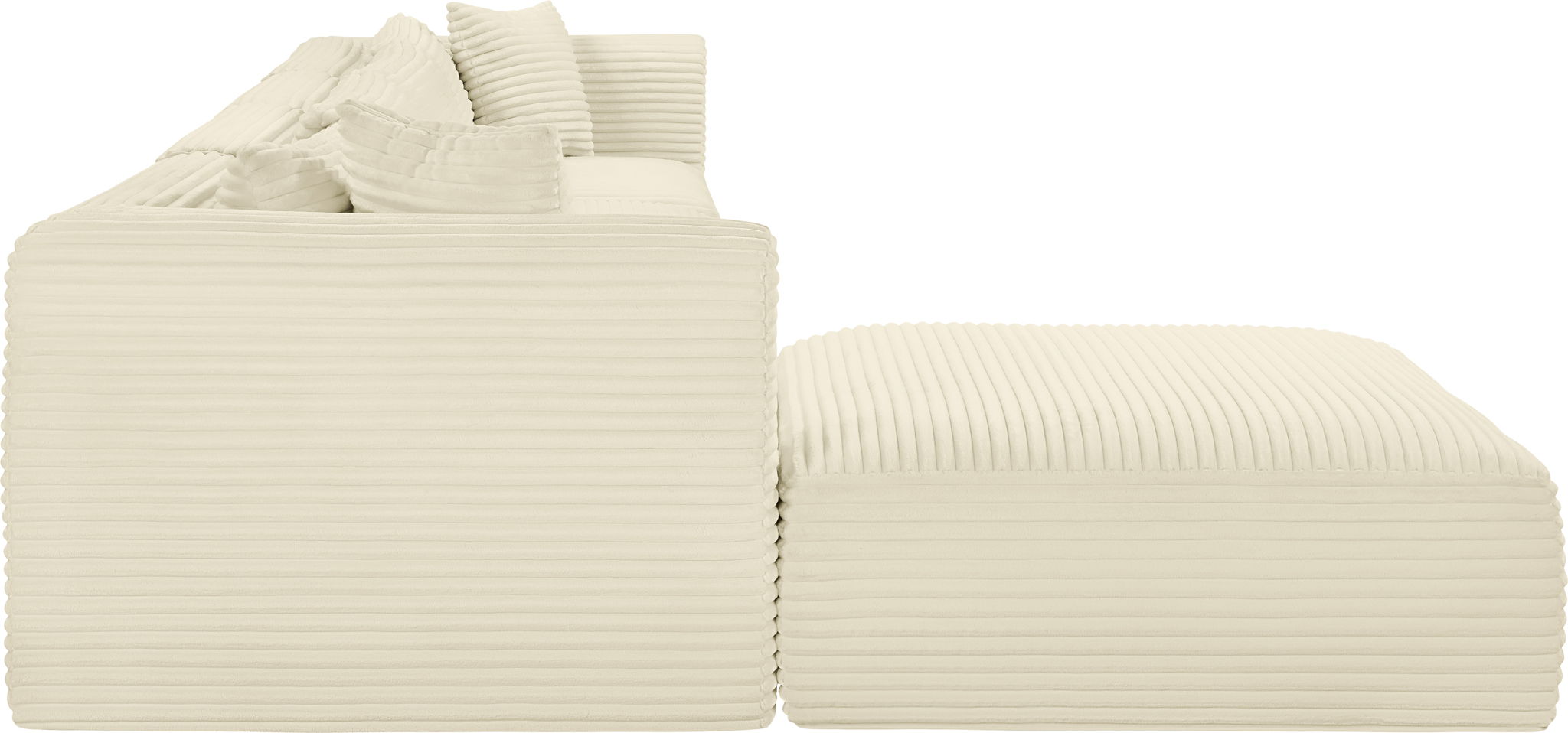 Shaggy - 5 Piece Modular Sectional With Ottoman - Urban Living Furniture (Los Angeles, CA)