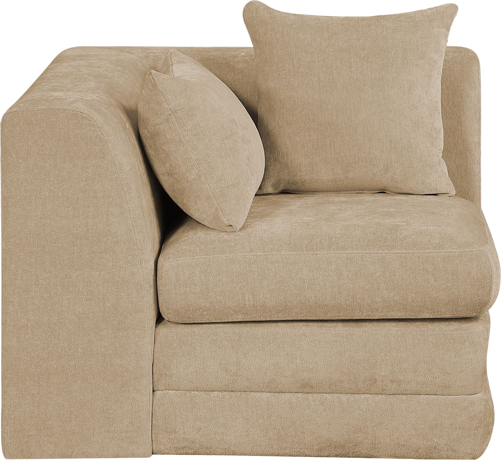 Stellar - Chenille Fabric Upholstered Modular Corner Chair - Urban Living Furniture (Los Angeles, CA)