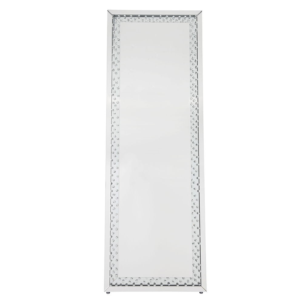 Nysa - Floor Mirror - Mirrored & Faux Crystals - Urban Living Furniture (Los Angeles, CA)